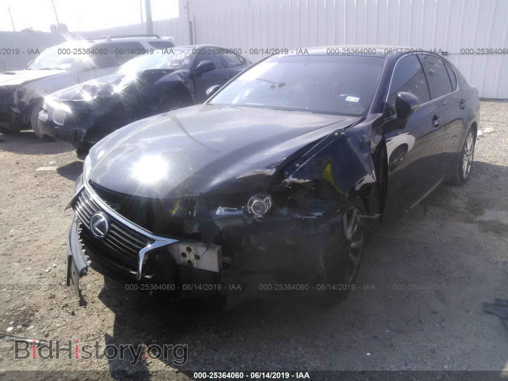 2013 LEXUS GS - VIN: JTHBE1BLXD5009271 - Фото 2