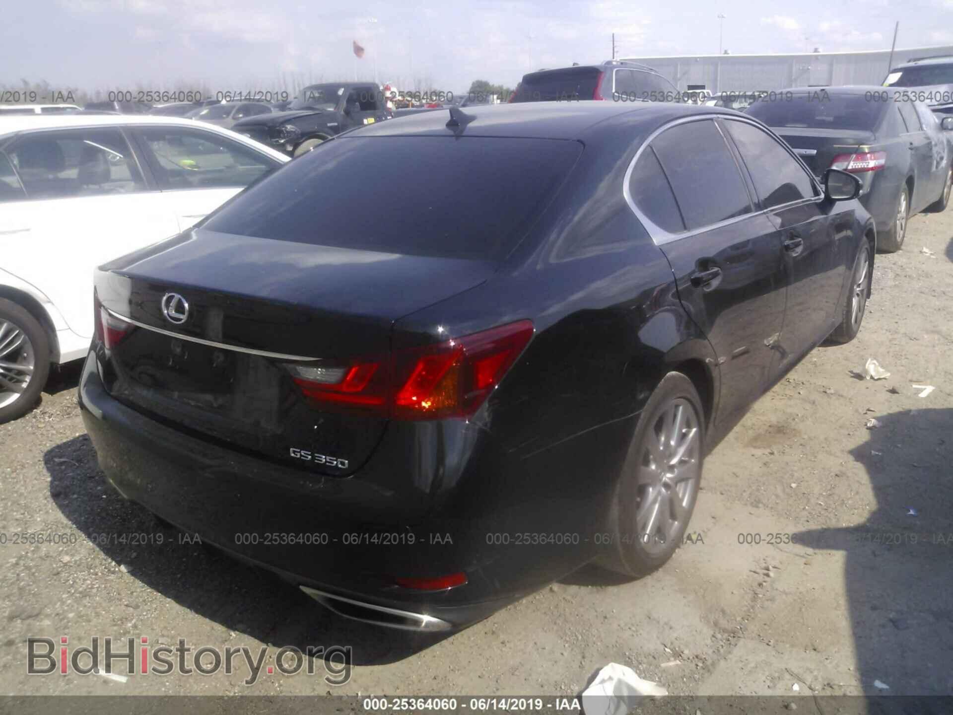 2013 LEXUS GS - VIN: JTHBE1BLXD5009271 - Фото 4