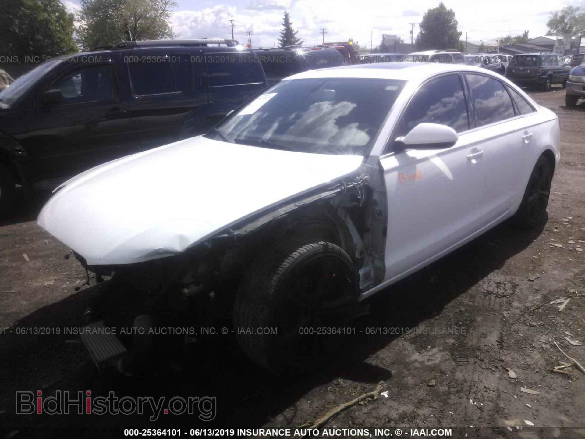 2013 AUDI A6 - VIN: WAUGFAFC8DN025349 - Photo 2