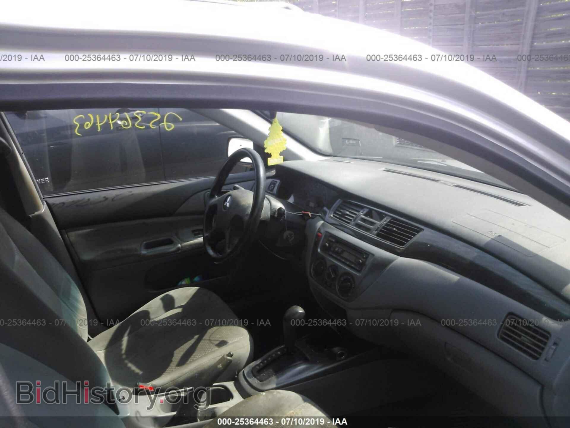 2006 MITSUBISHI LANCER - VIN: JA3AJ26E76U026224 - Фото 5