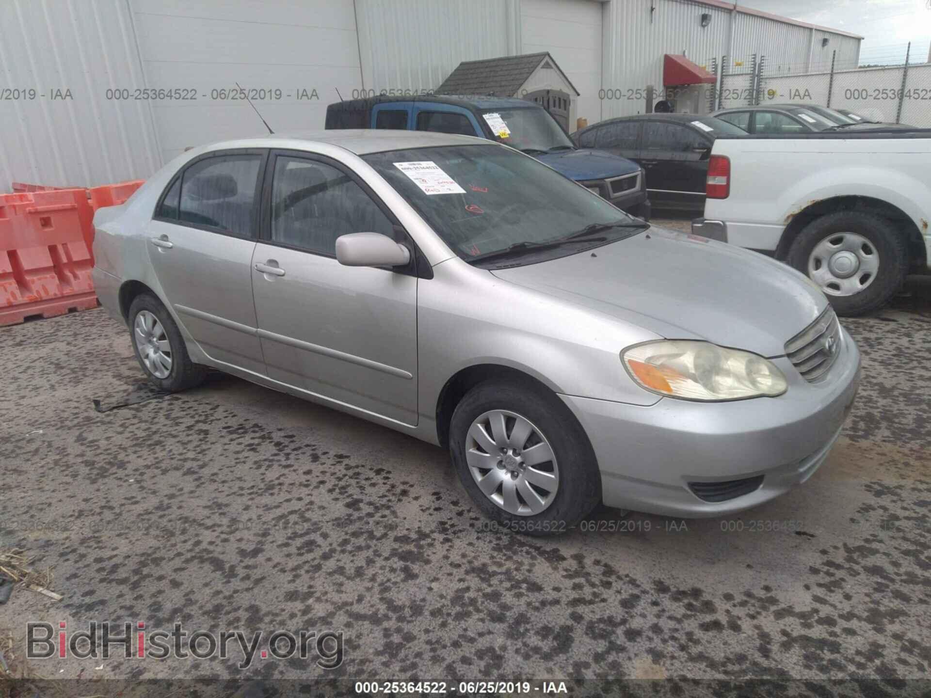 Photo JTDBR32E130004832 - TOYOTA COROLLA 2003