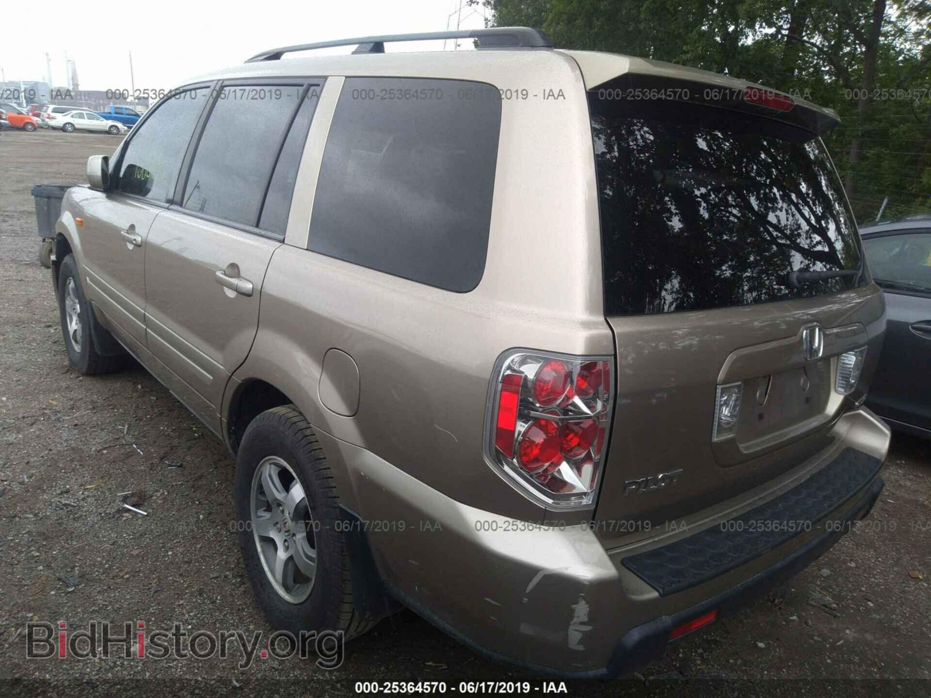 2006 HONDA PILOT - VIN: 5FNYF18676B017937 - Photo 3