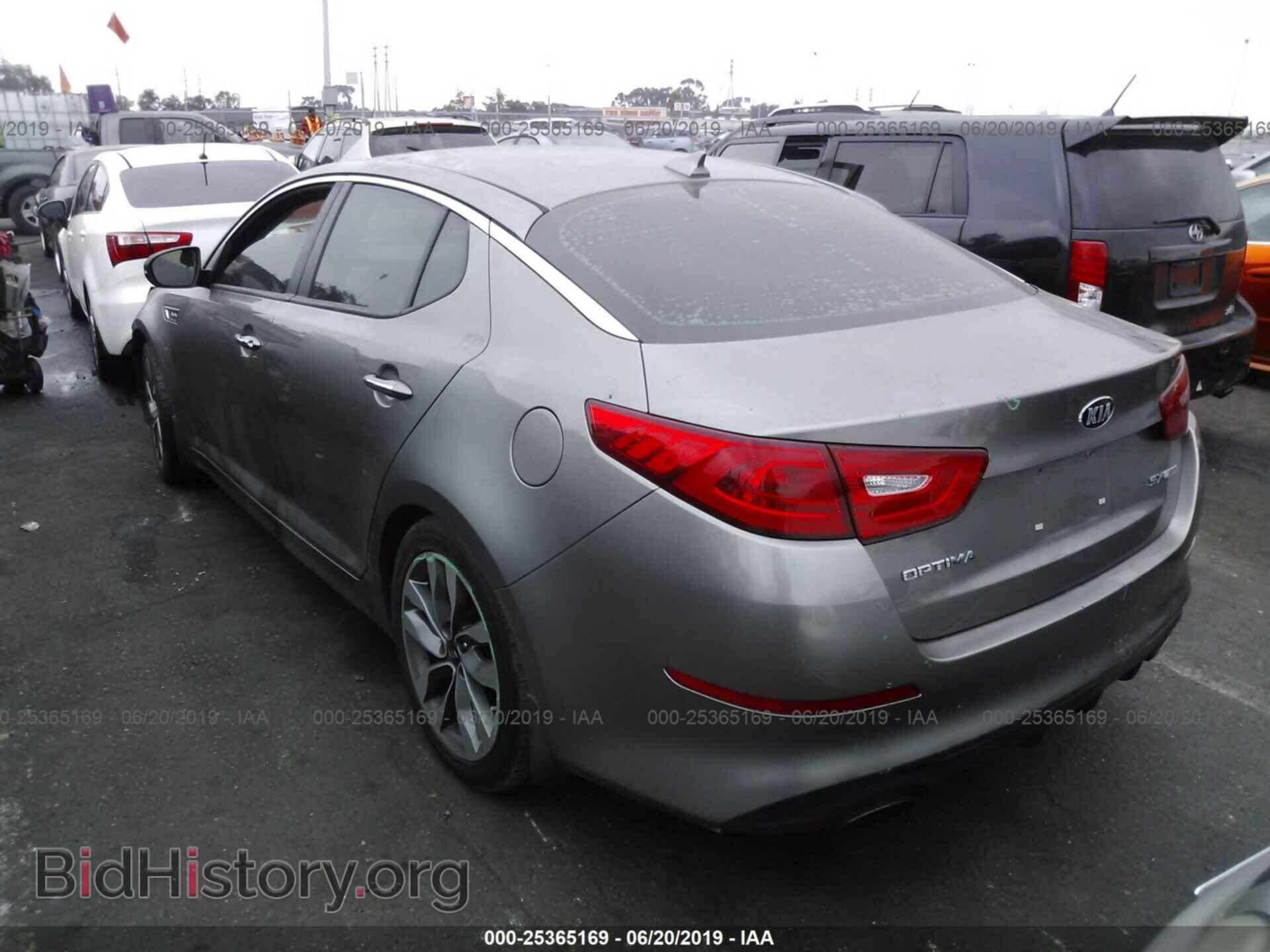 2015 KIA OPTIMA - VIN: 5XXGR4A69FG373401 - Фото 3