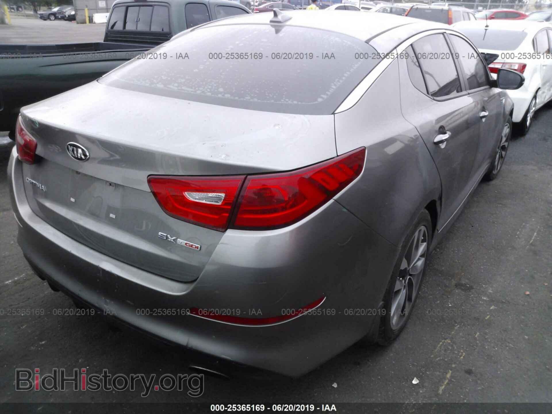2015 KIA OPTIMA - VIN: 5XXGR4A69FG373401 - Фото 4