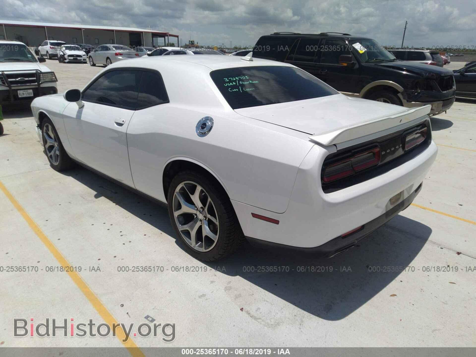 2015 DODGE CHALLENGER - VIN: 2C3CDZBG8FH706495 - Фото 3