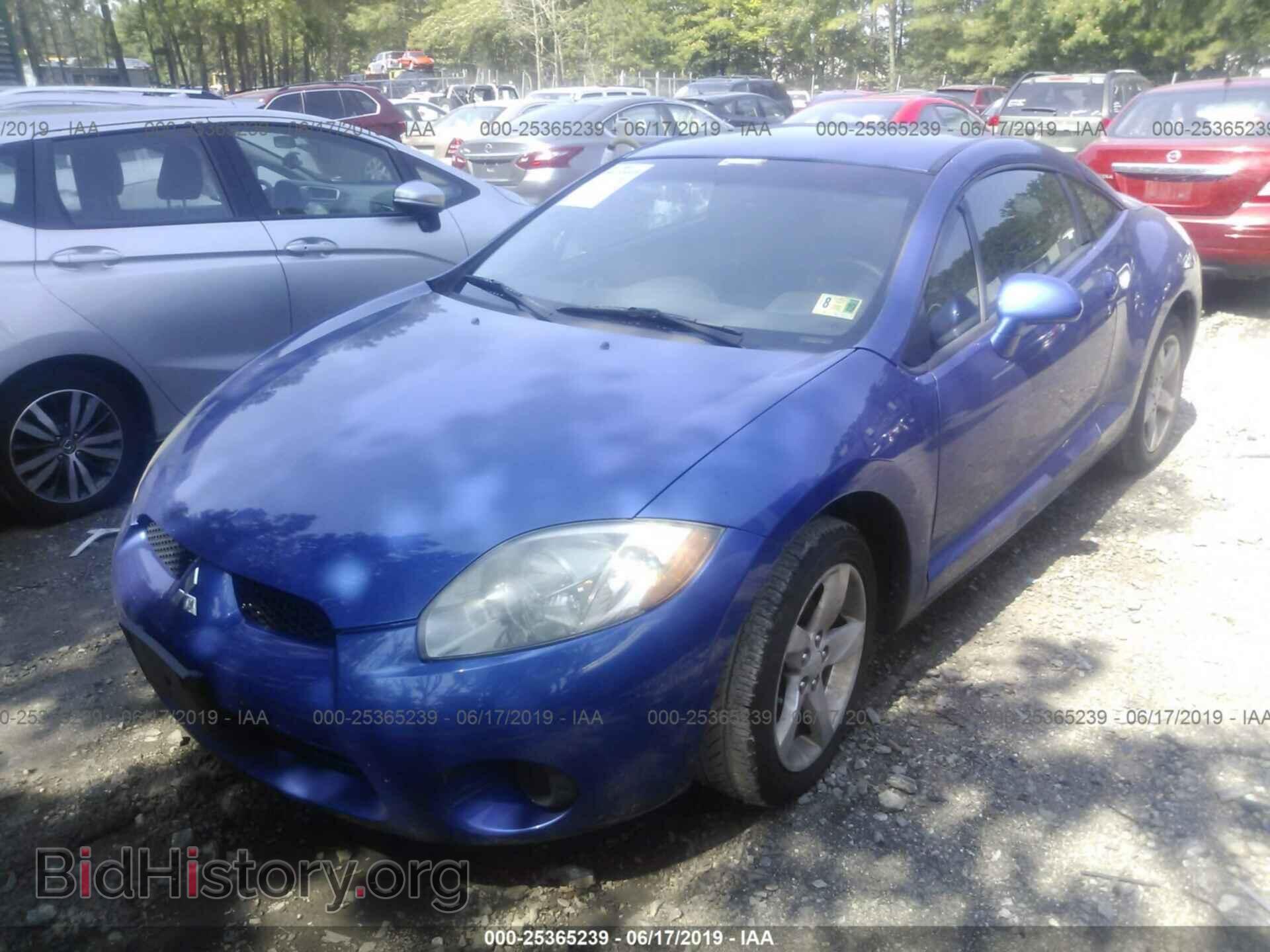 2006 MITSUBISHI ECLIPSE - VIN: 4A3AK24F56E049454 - Фото 2