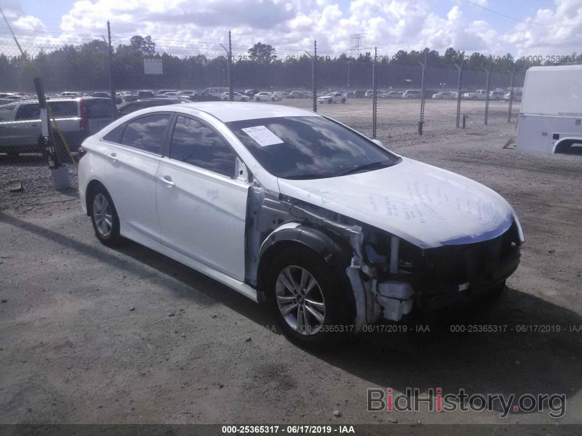 Photo 5NPEB4AC8EH934269 - HYUNDAI SONATA 2014