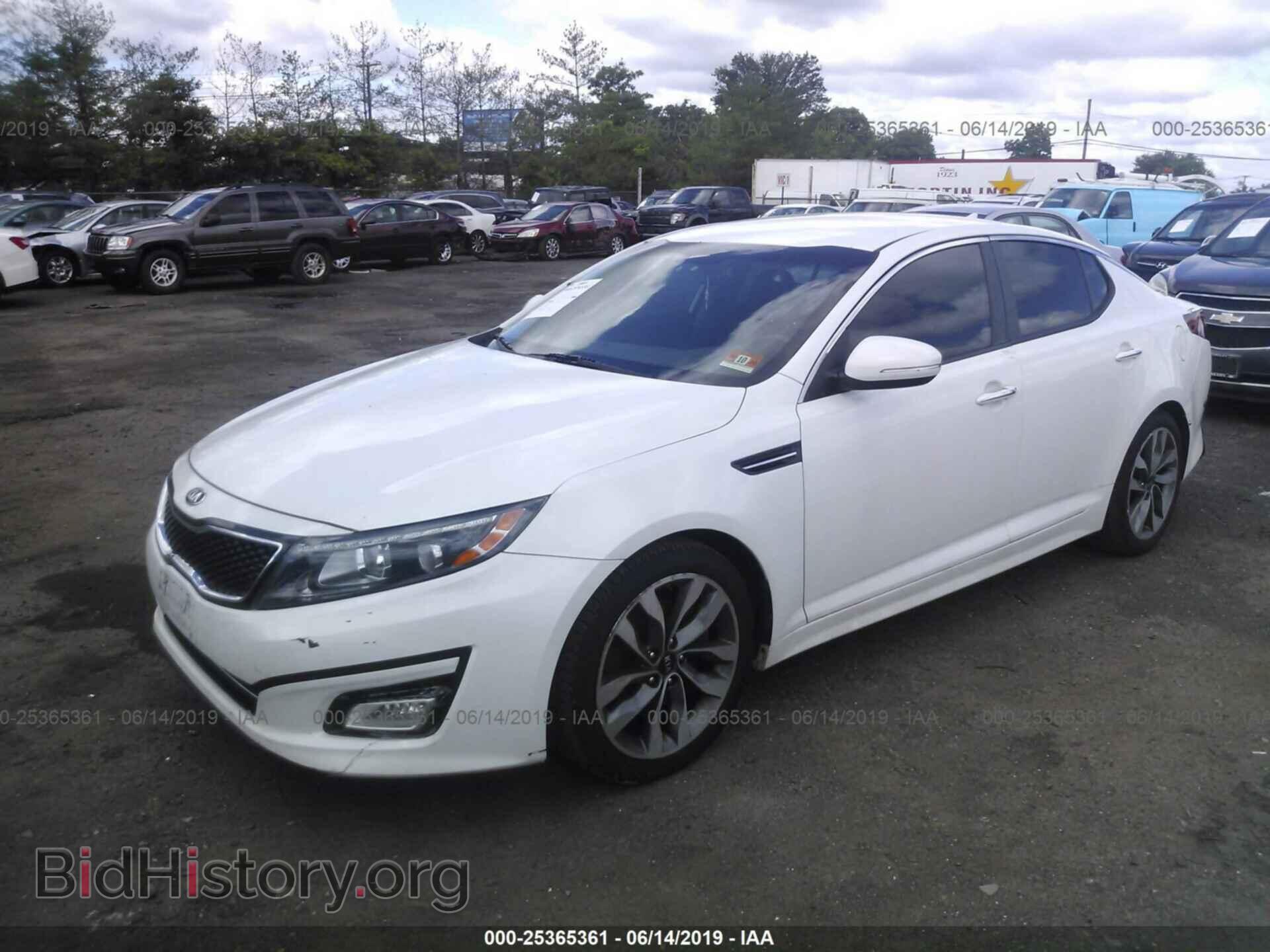 2014 KIA OPTIMA - VIN: 5XXGR4A78EG265827 - Фото 2