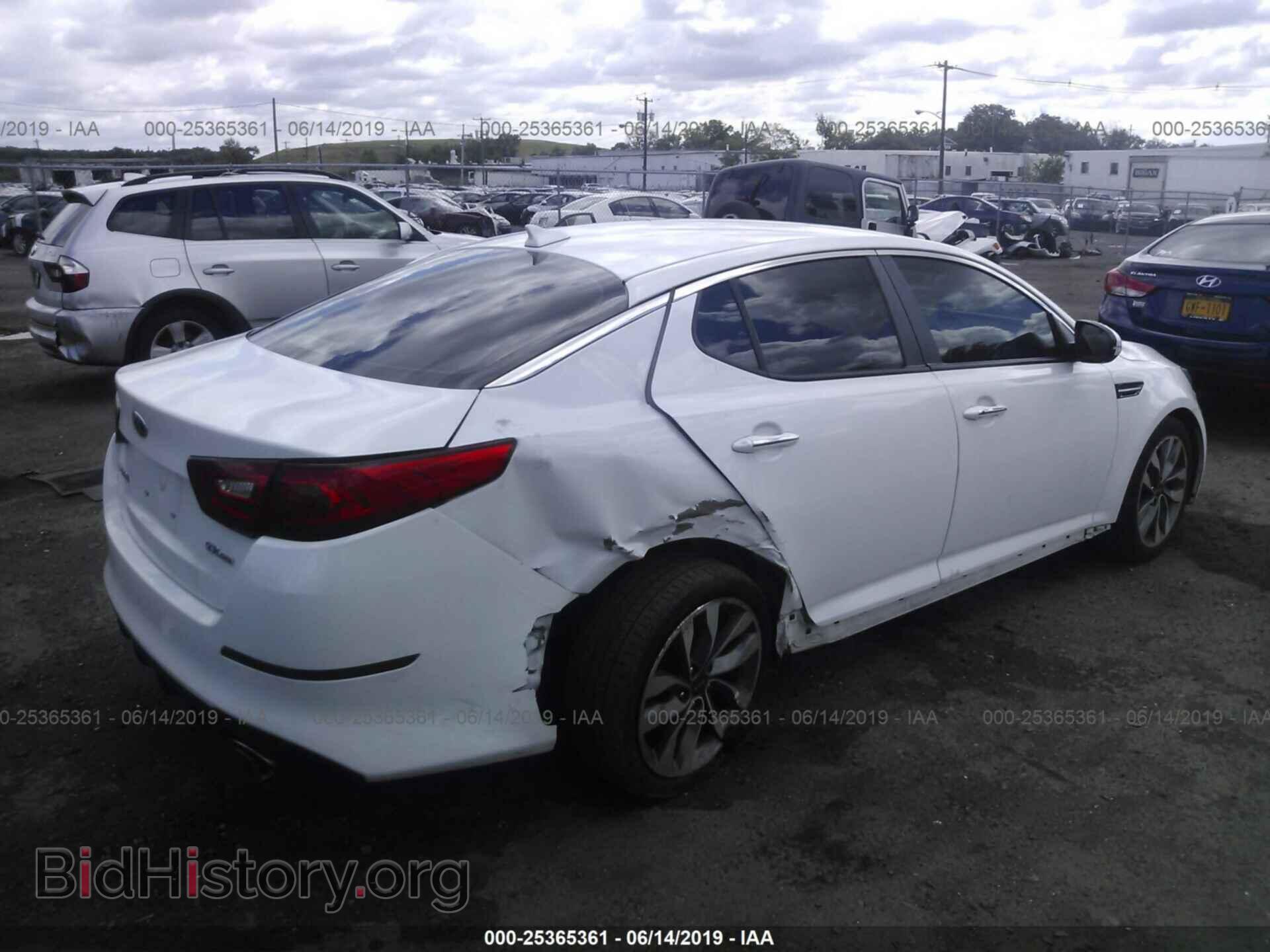 2014 KIA OPTIMA - VIN: 5XXGR4A78EG265827 - Фото 4