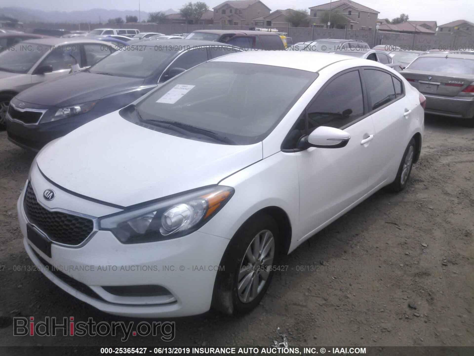 2014 KIA FORTE - VIN: KNAFX4A61E5209187 - Фото 2