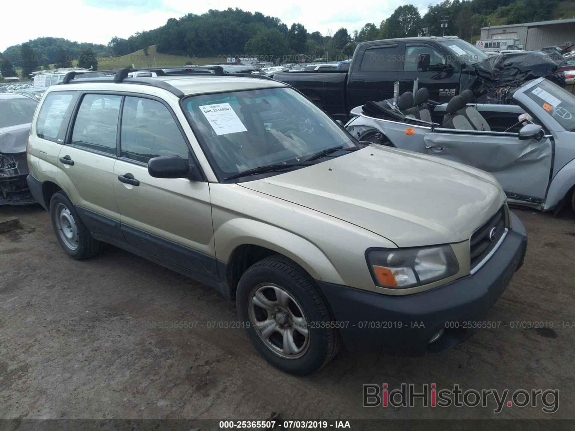 Photo JF1SG636X3H743199 - SUBARU FORESTER 2003