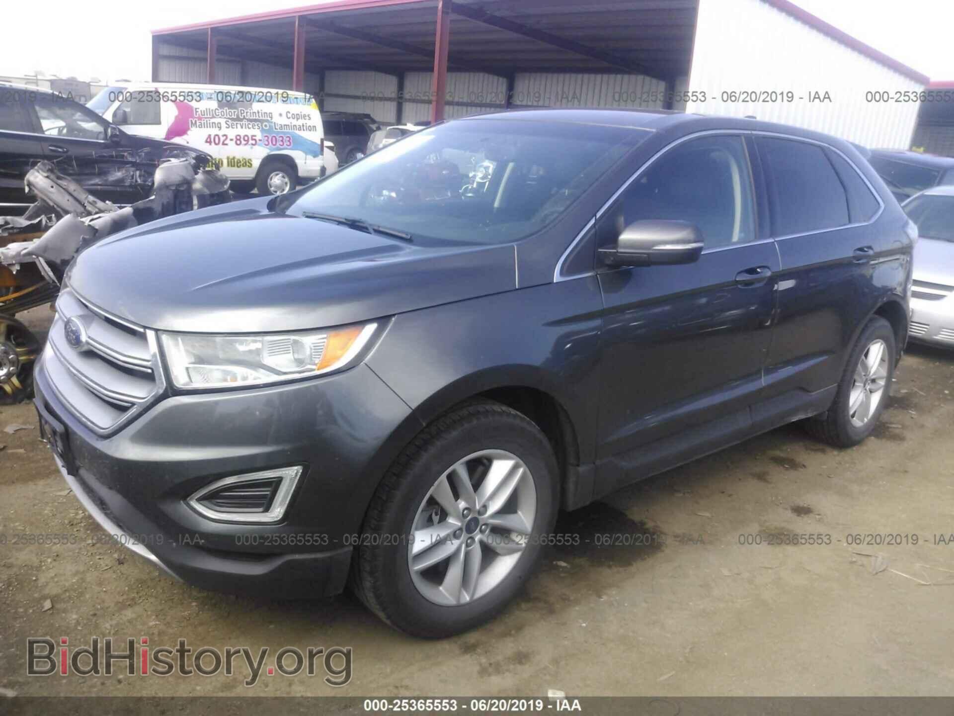 2015 FORD EDGE - VIN: 2FMTK4J99FBC33843 - Фото 2