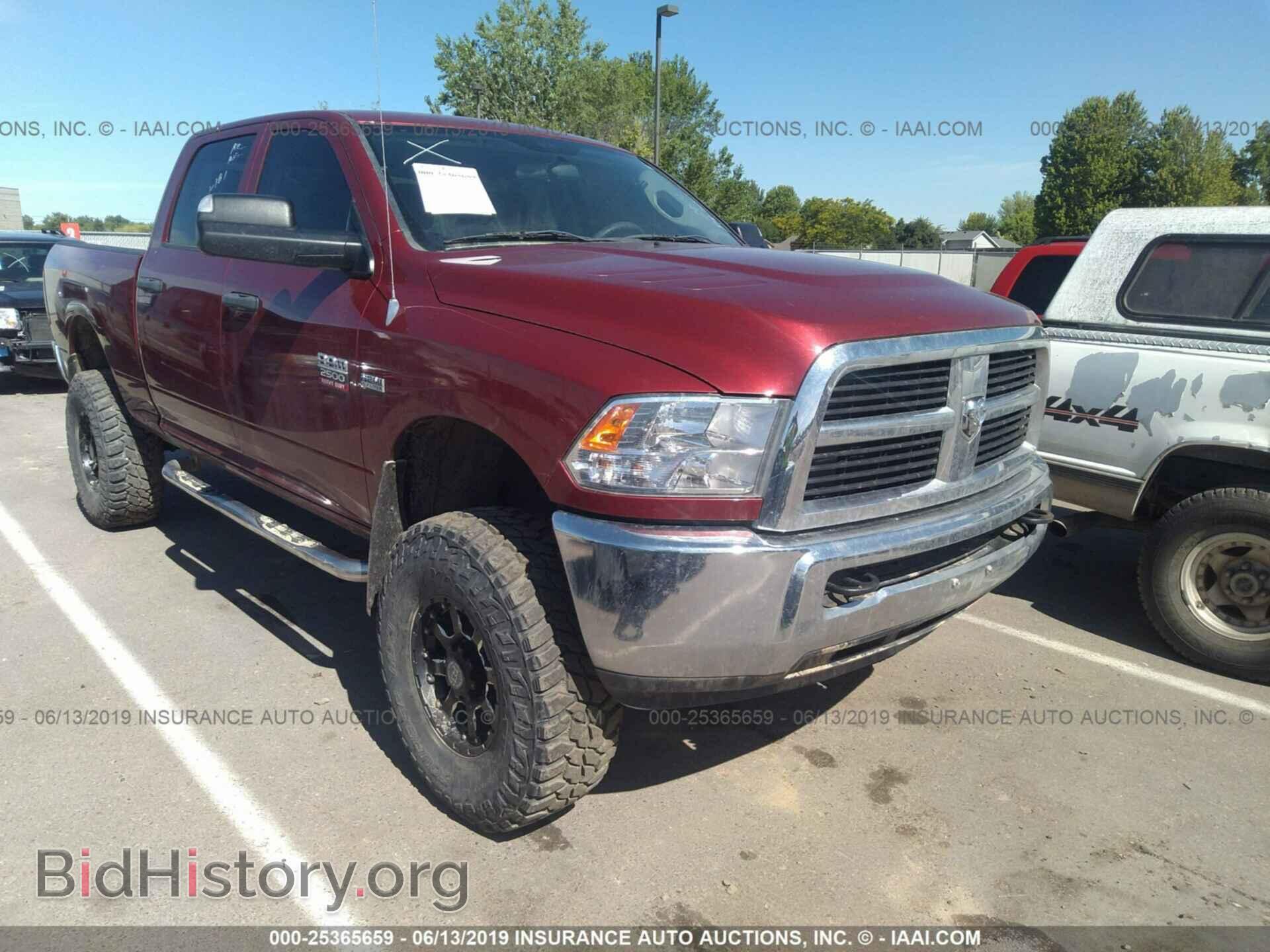 Photo 3C6TD5CT4CG309644 - DODGE RAM 2500 2012