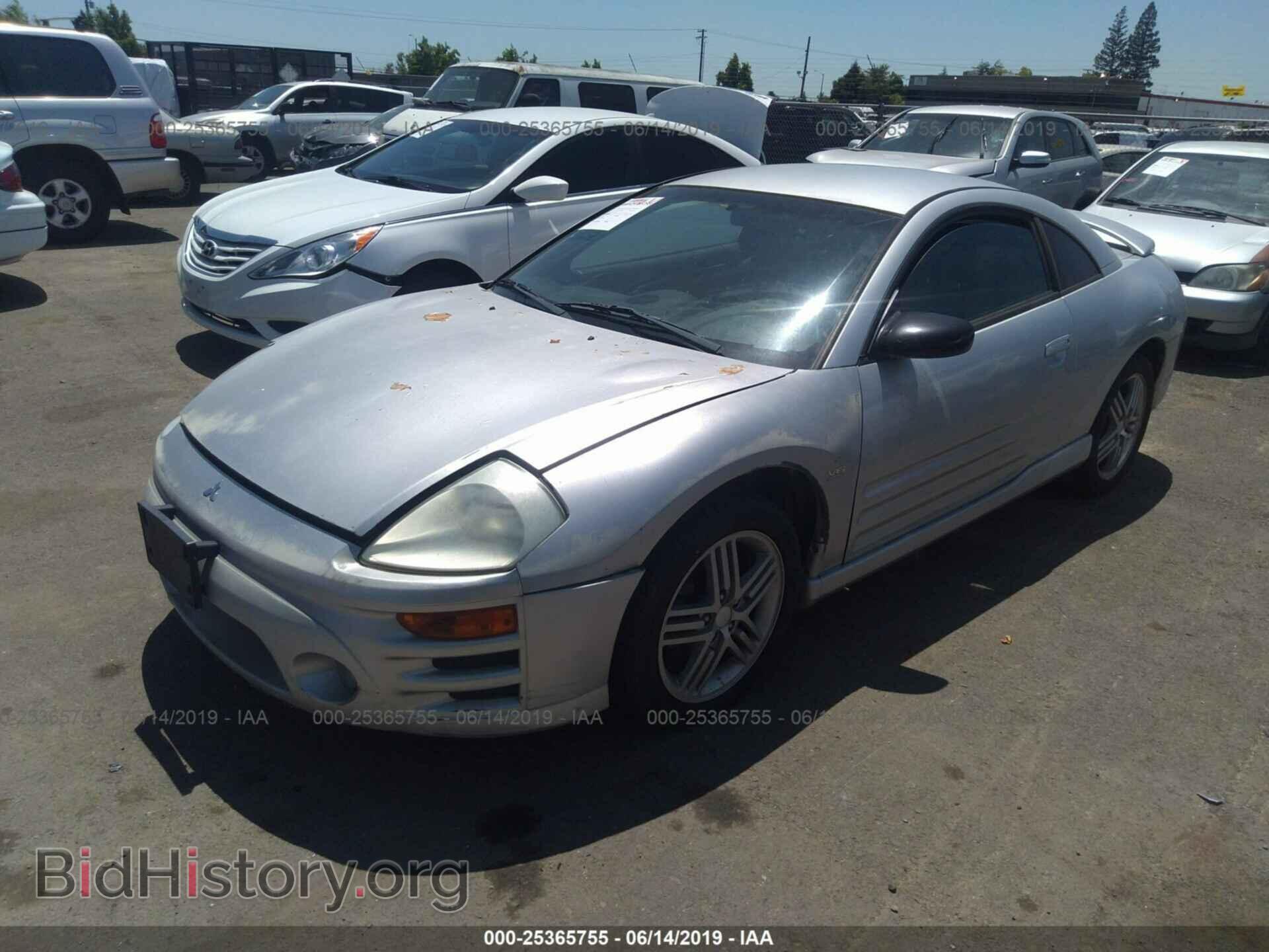 2003 MITSUBISHI ECLIPSE - VIN: 4A3AC84H23E057105 - Фото 2