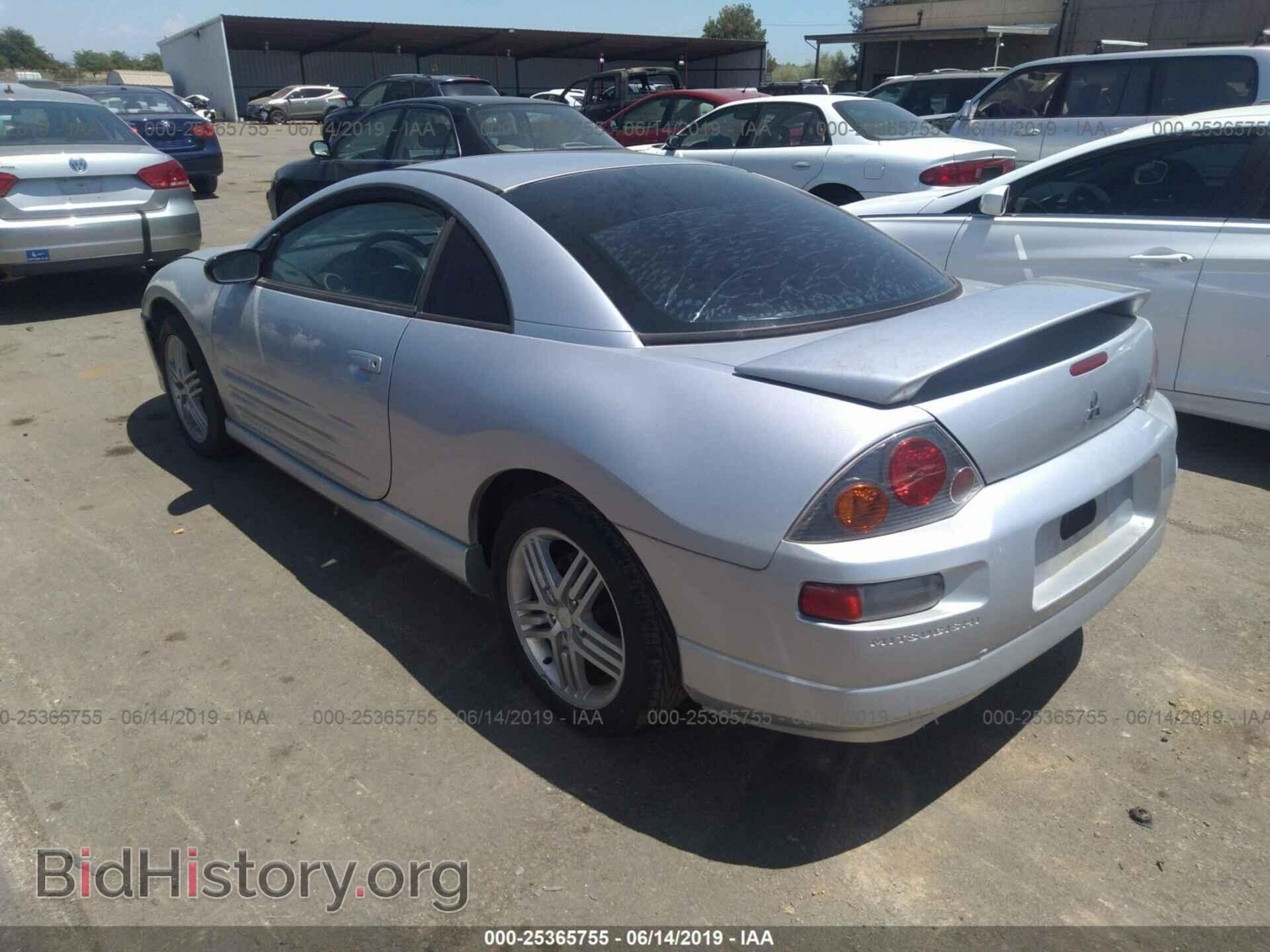 2003 MITSUBISHI ECLIPSE - VIN: 4A3AC84H23E057105 - Фото 3