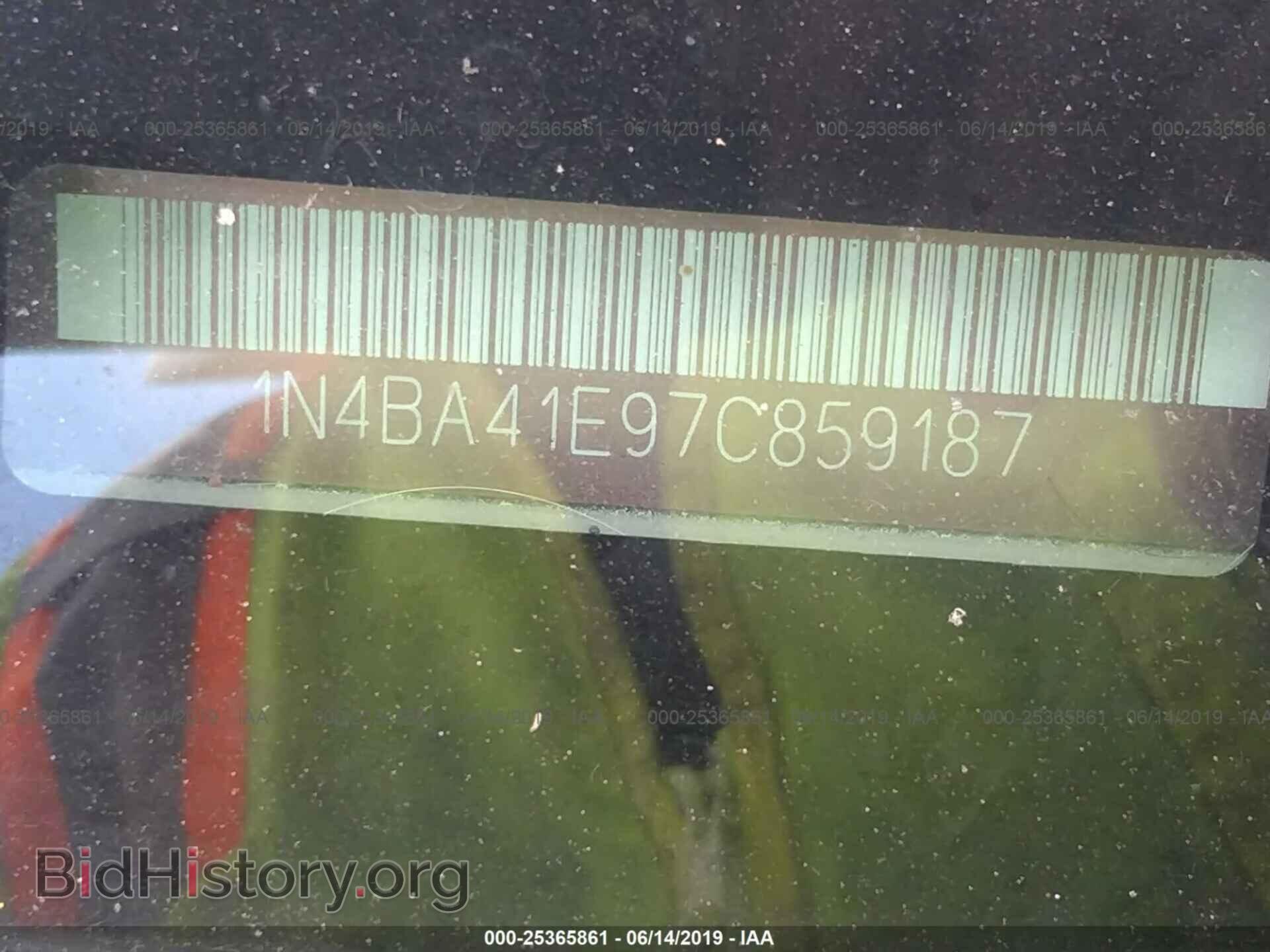 2007 NISSAN MAXIMA - VIN: 1N4BA41E97C859187 - Фото 9