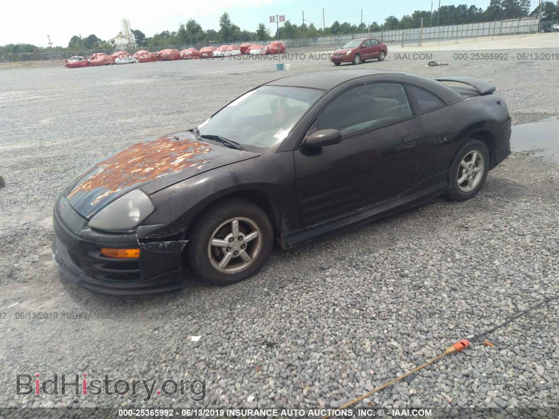 2000 MITSUBISHI ECLIPSE - VIN: 4A3AC34GXYE098423 - Фото 2