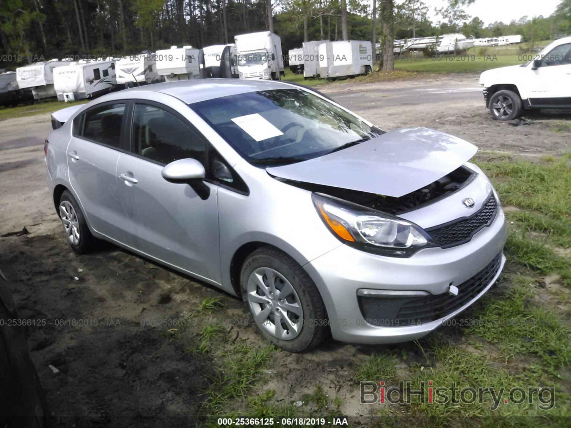 Photo KNADM4A37H6048736 - KIA RIO 2017