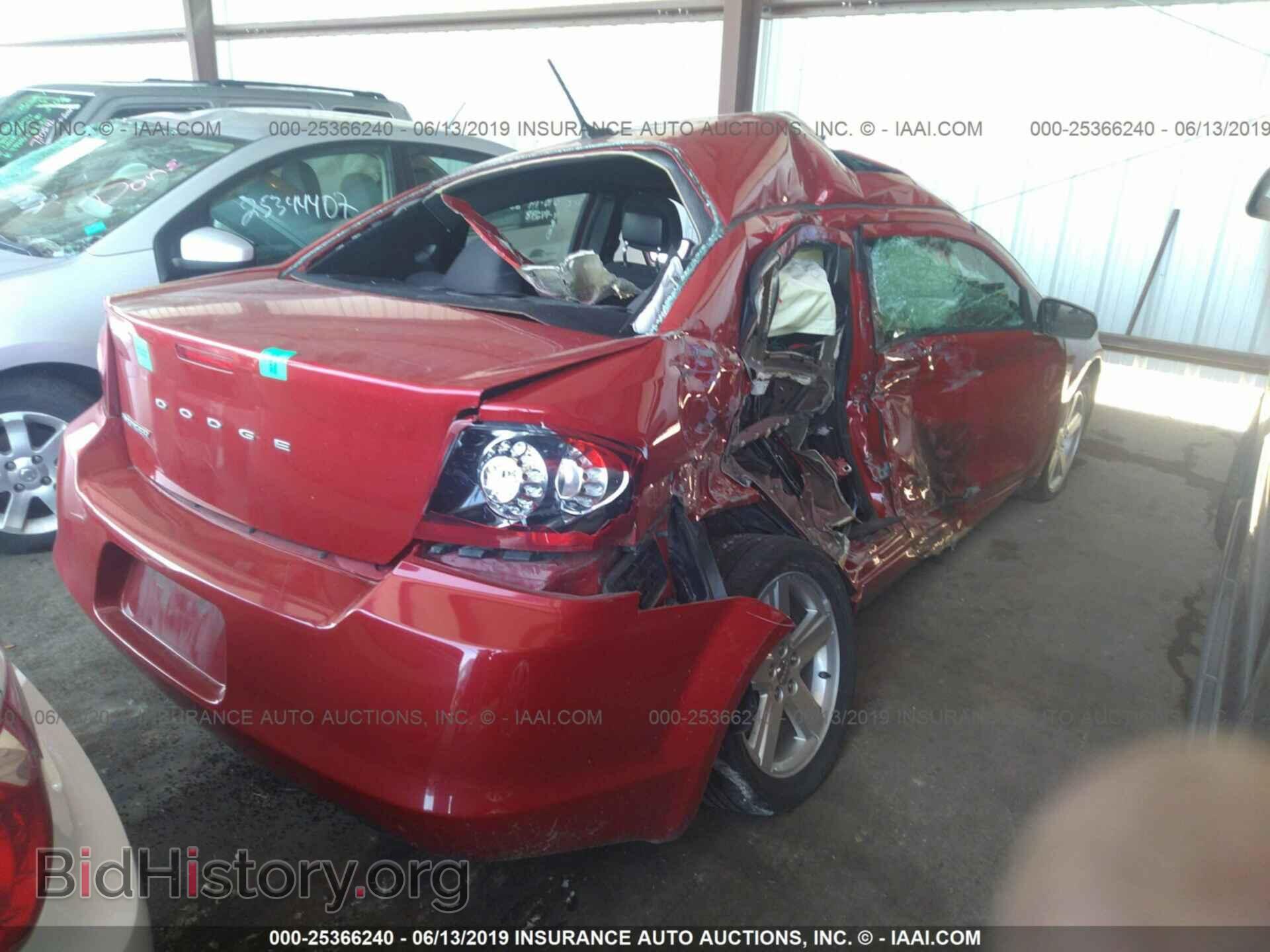 2012 DODGE AVENGER - VIN: 1C3CDZCB3CN144298 - Фото 4