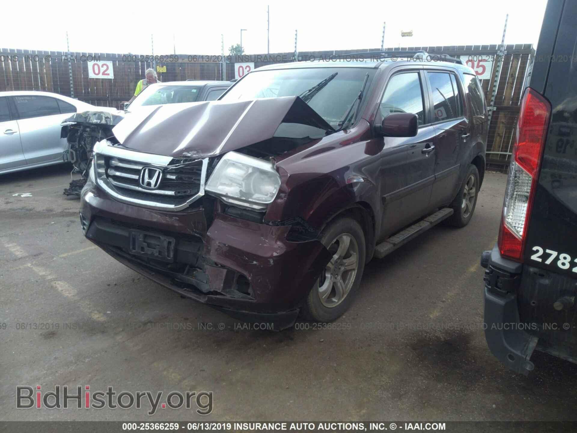 2013 HONDA PILOT - VIN: 5FNYF4H52DB028575 - Фото 2