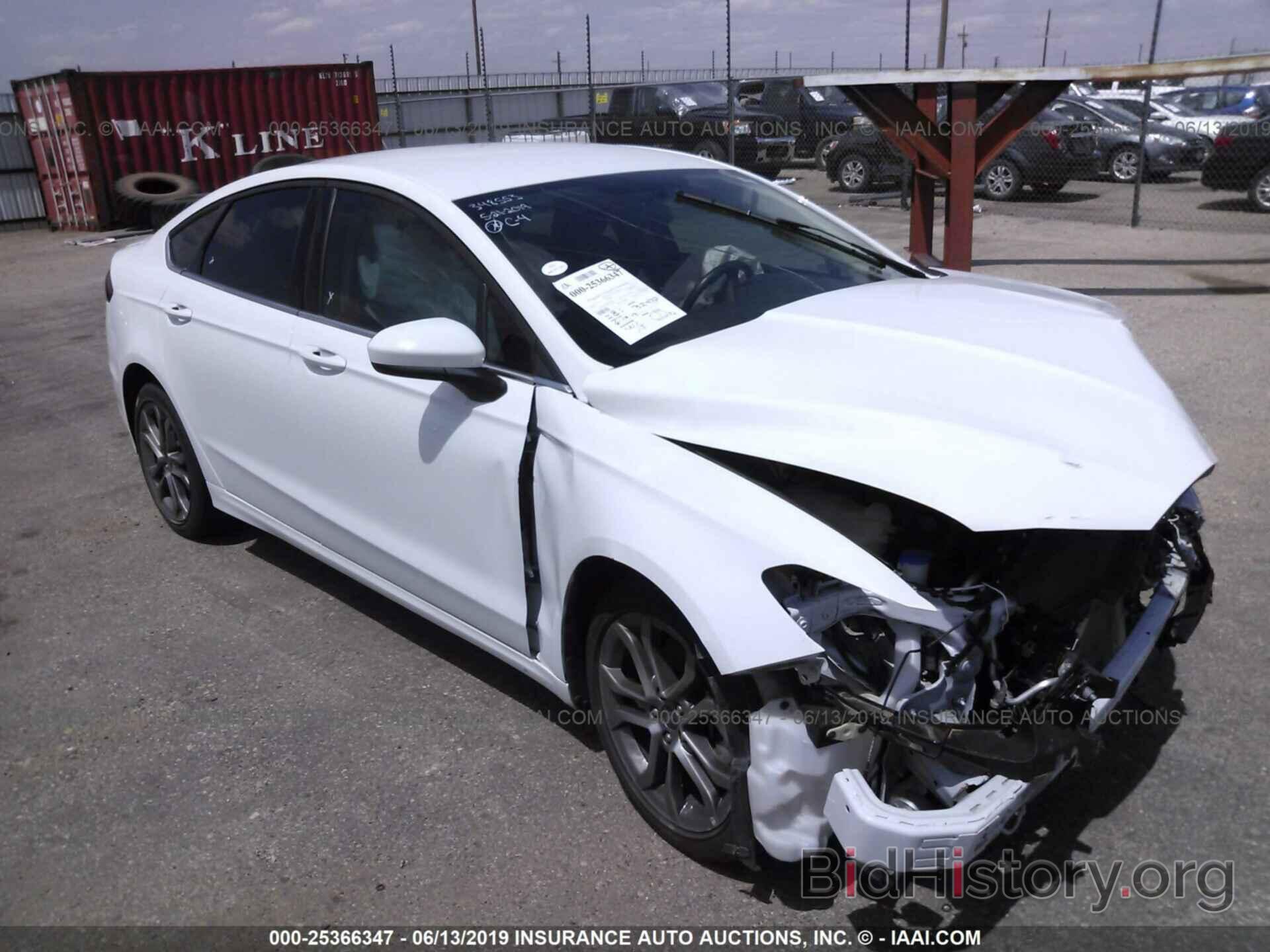 Photo 3FA6P0G70HR397400 - FORD FUSION 2017