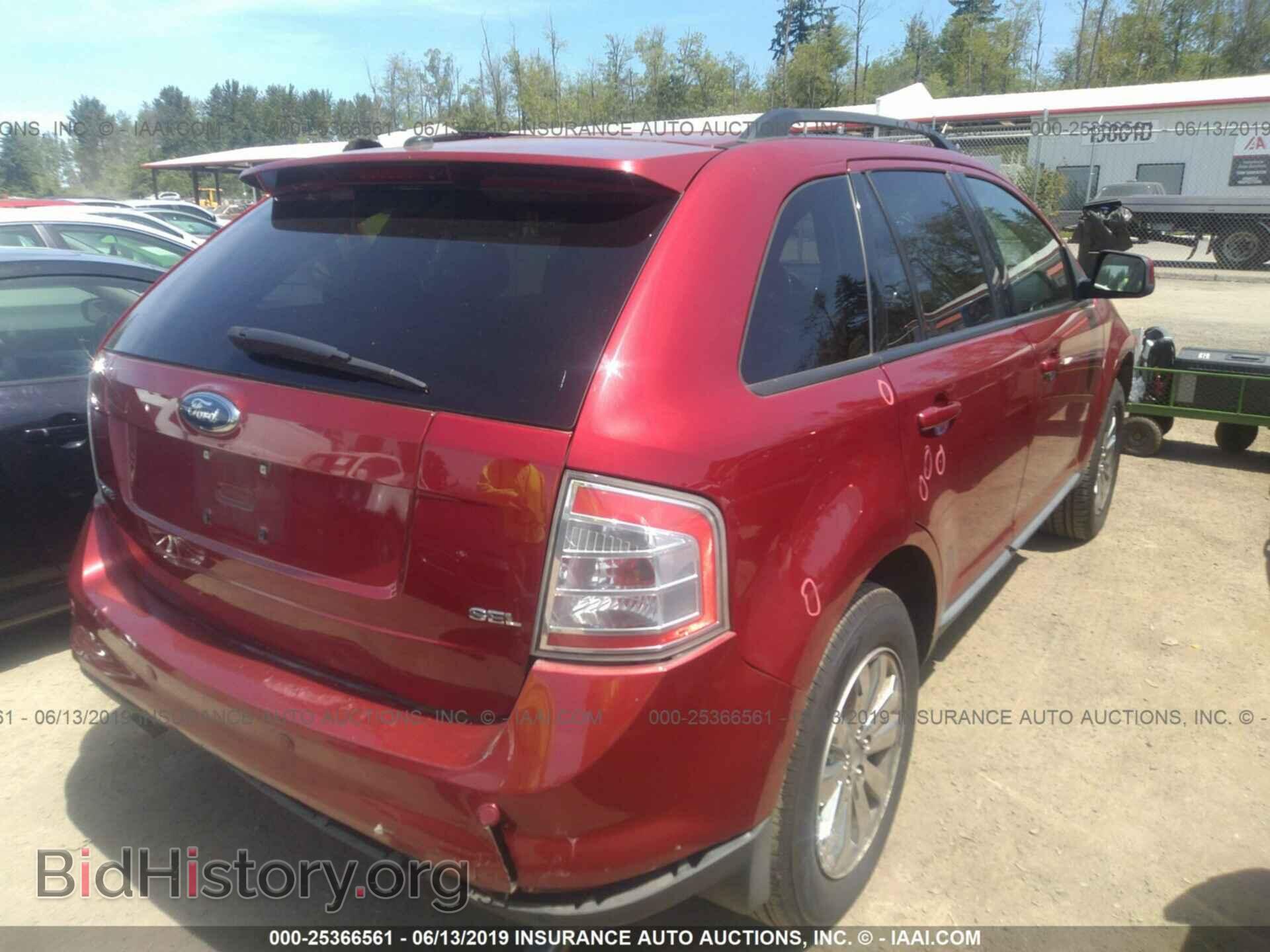 2007 FORD EDGE - VIN: 2FMDK39C87BB06226 - Фото 4