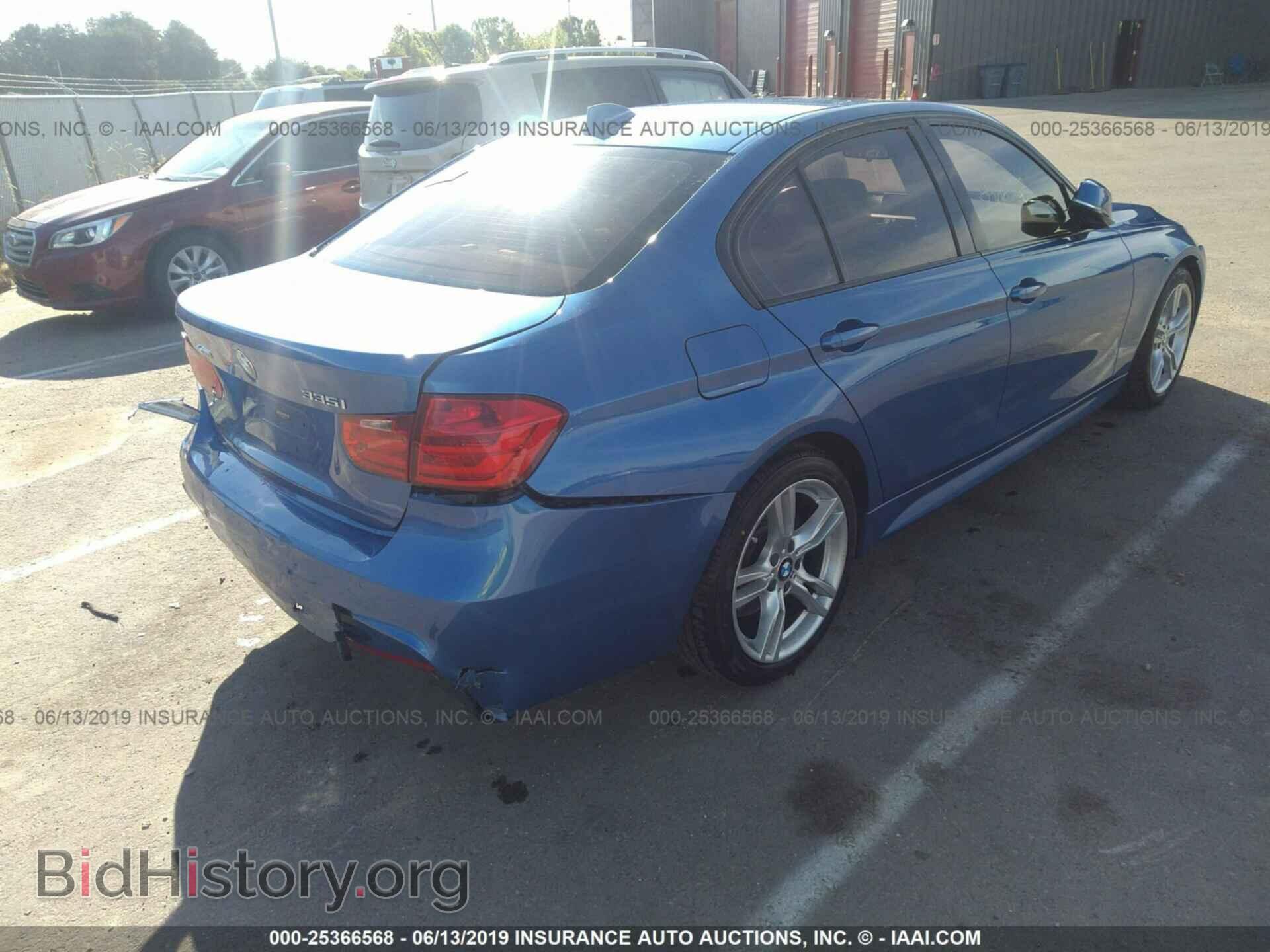 2013 BMW 335 - VIN: WBA3B9C53DJ437006 - Фото 4