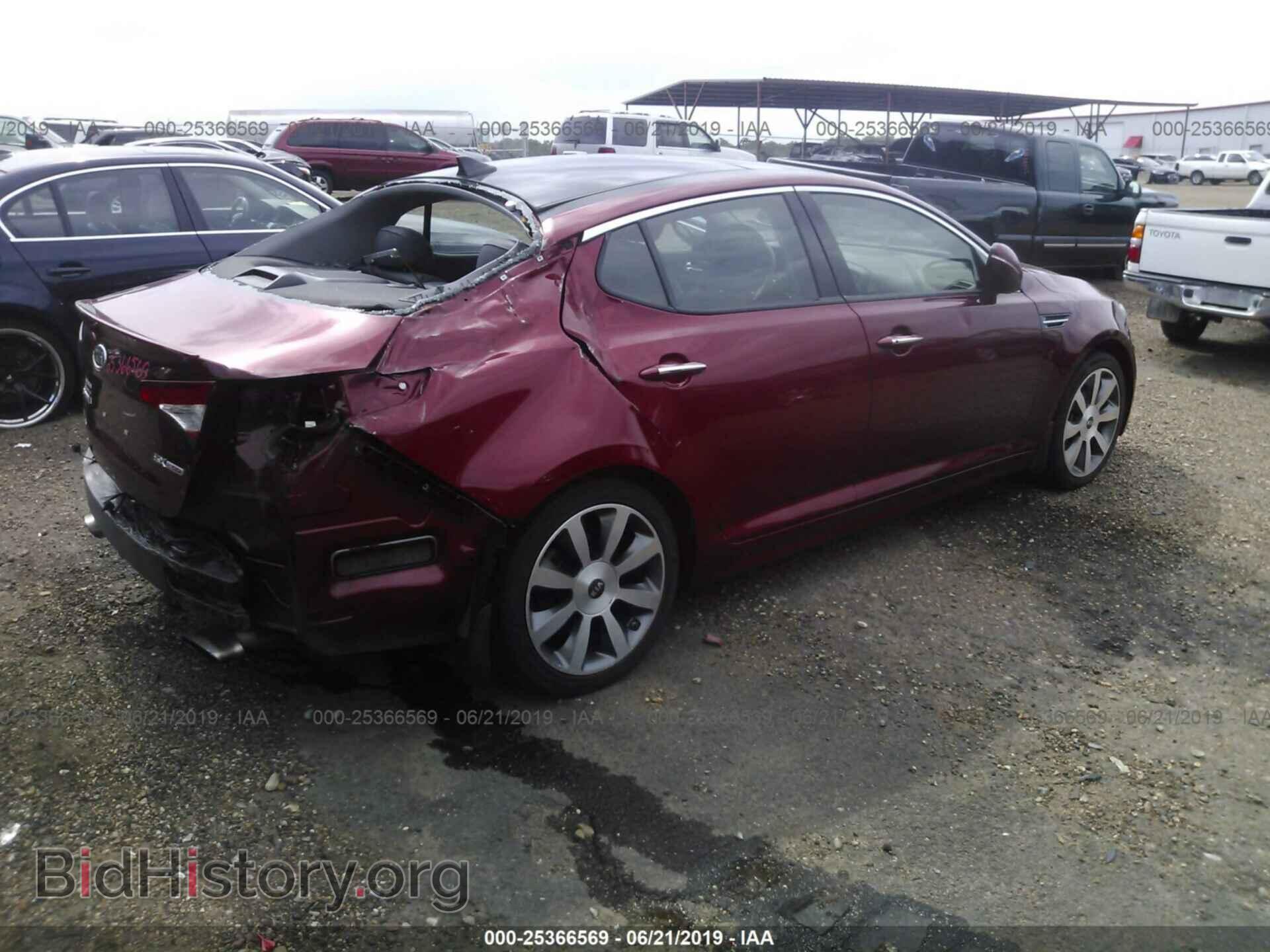 2012 KIA OPTIMA - VIN: 5XXGR4A60CG014224 - Фото 4