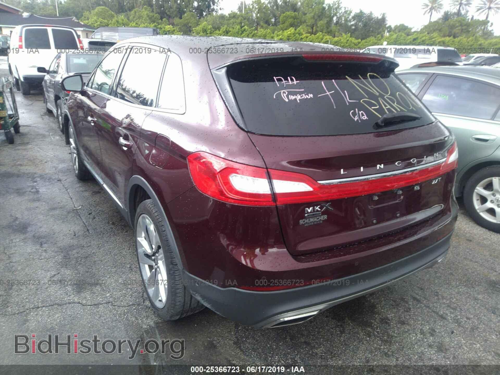 2017 LINCOLN MKX - VIN: 2LMPJ7JP3HBL25199 - Фото 3