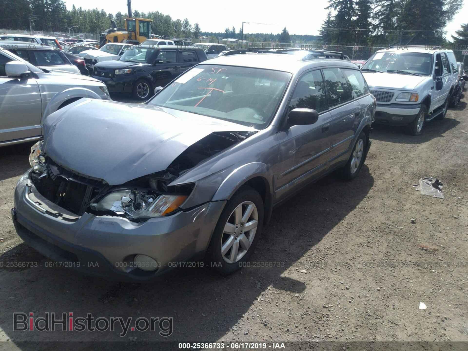 2008 SUBARU OUTBACK - VIN: 4S4BP61C087329408 - Фото 2