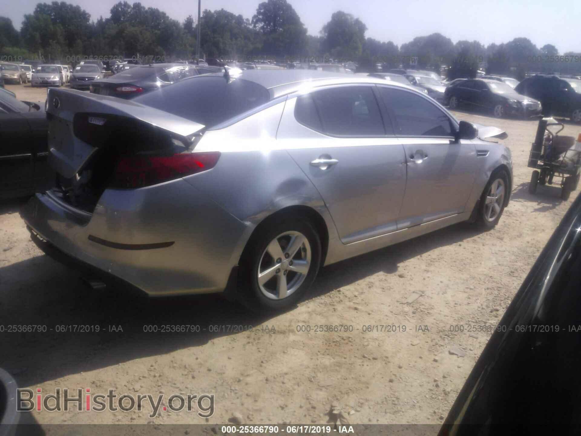 2015 KIA OPTIMA - VIN: KNAGM4A70F5540575 - Фото 4
