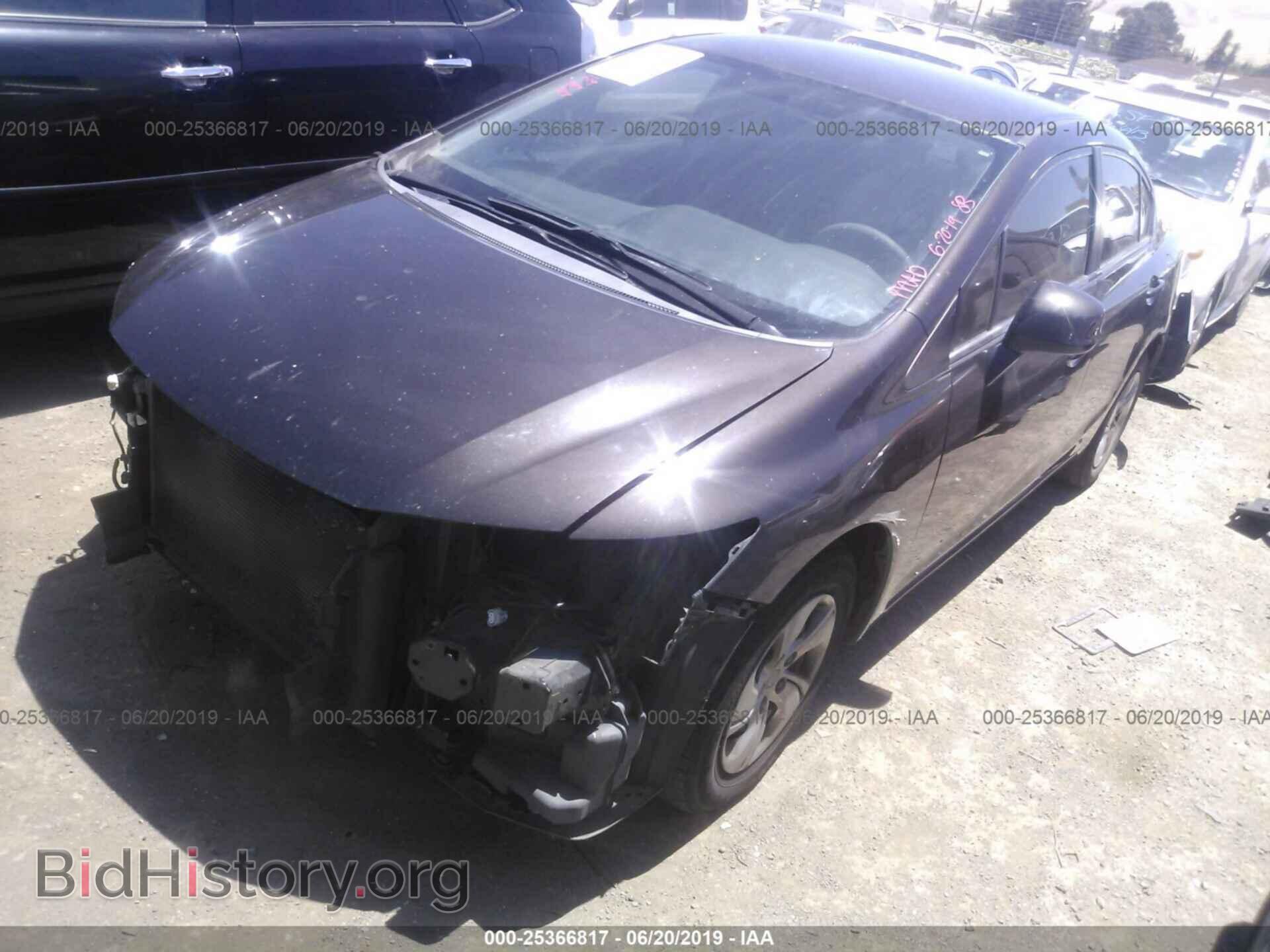 2013 HONDA CIVIC - VIN: 2HGFB2F5XDH524309 - Фото 2