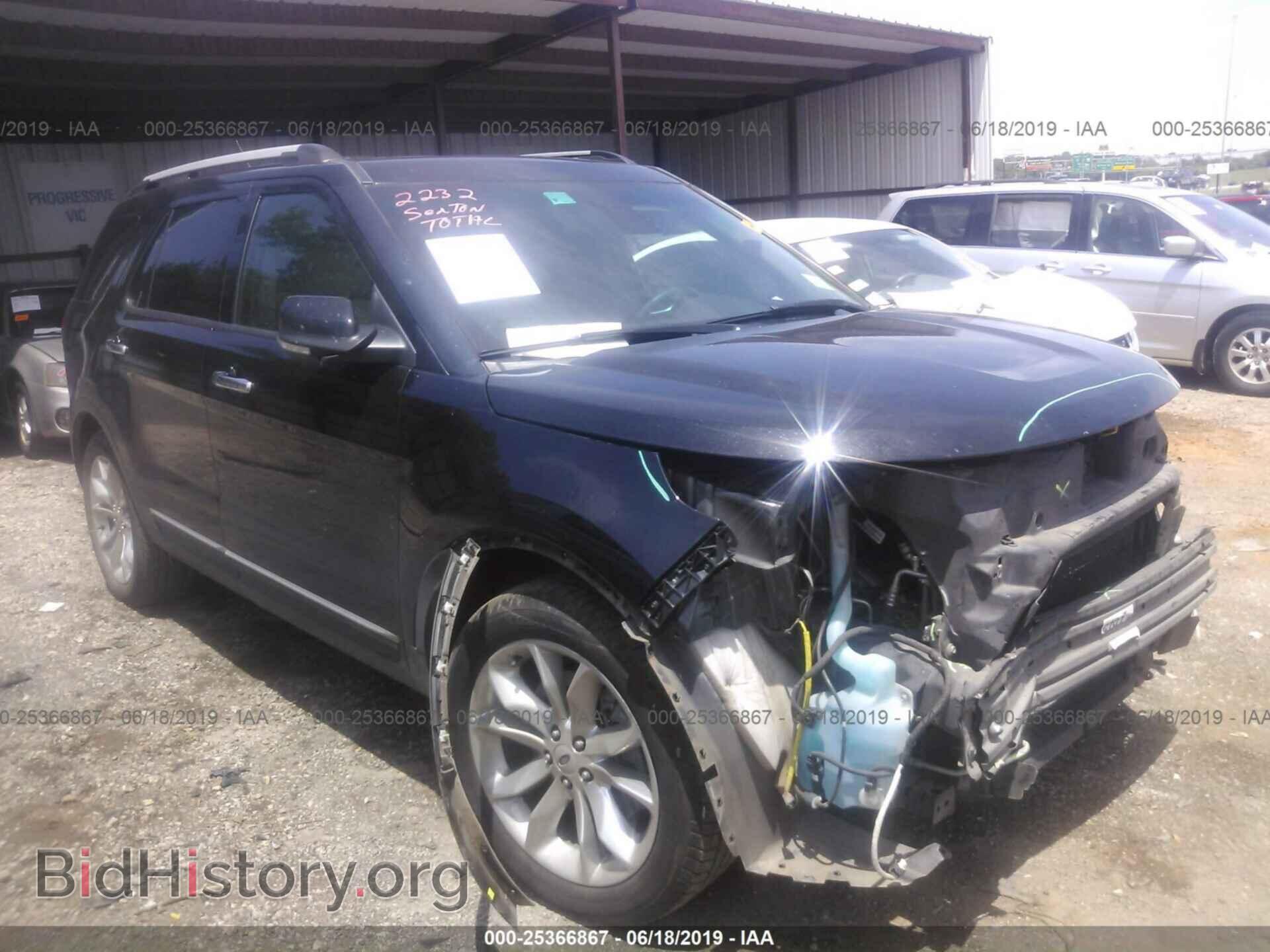 Photo 1FM5K7F86EGB09353 - FORD EXPLORER 2014