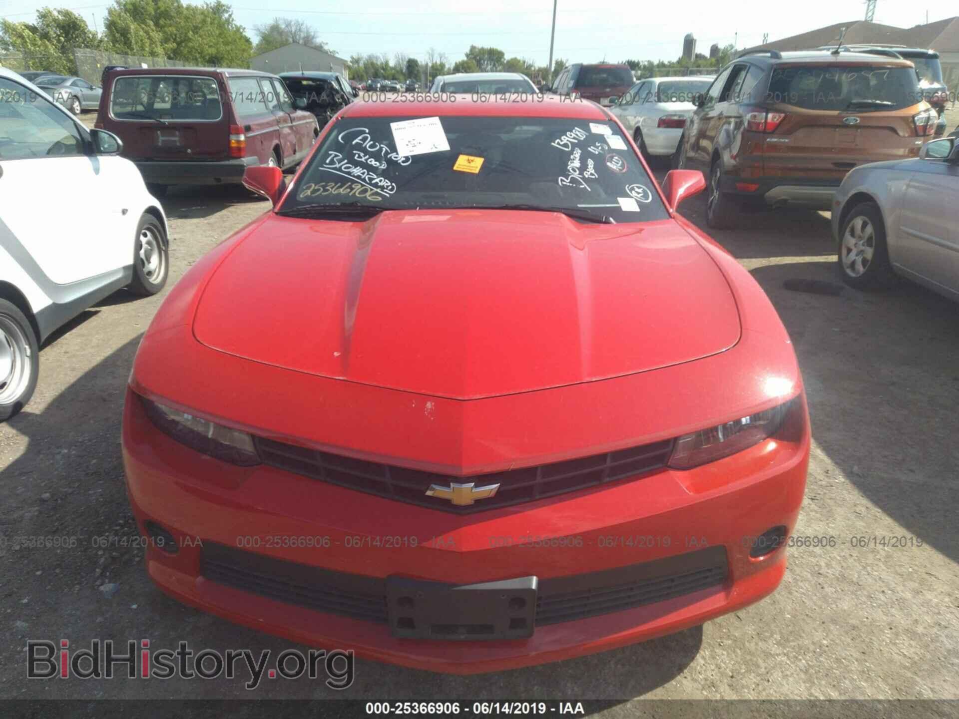 2014 CHEVROLET CAMARO - VIN: 2G1FE1E36E9139981 - Фото 6