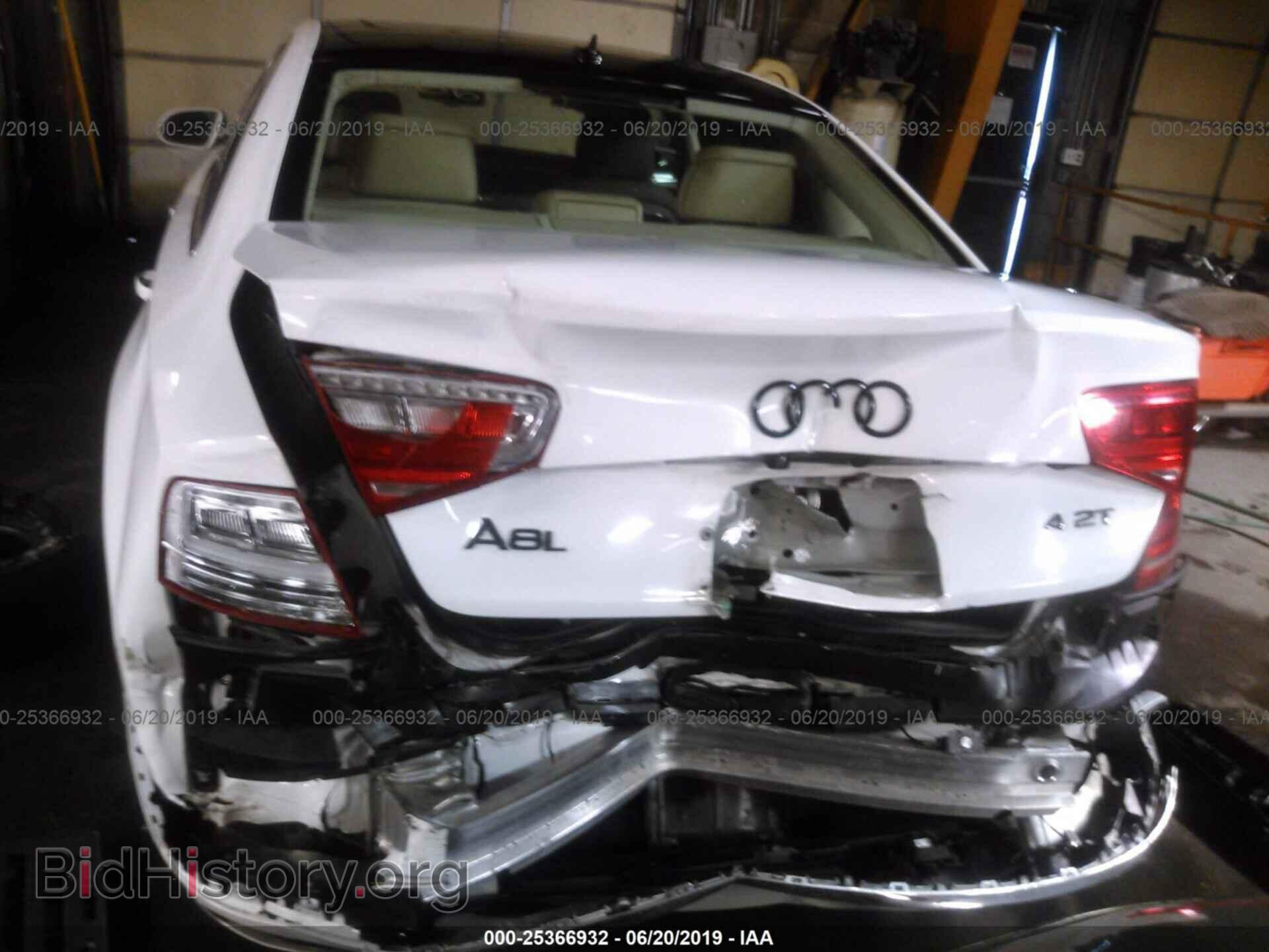 2014 AUDI A8 - VIN: WAUR2AFD8EN009179 - Фото 6