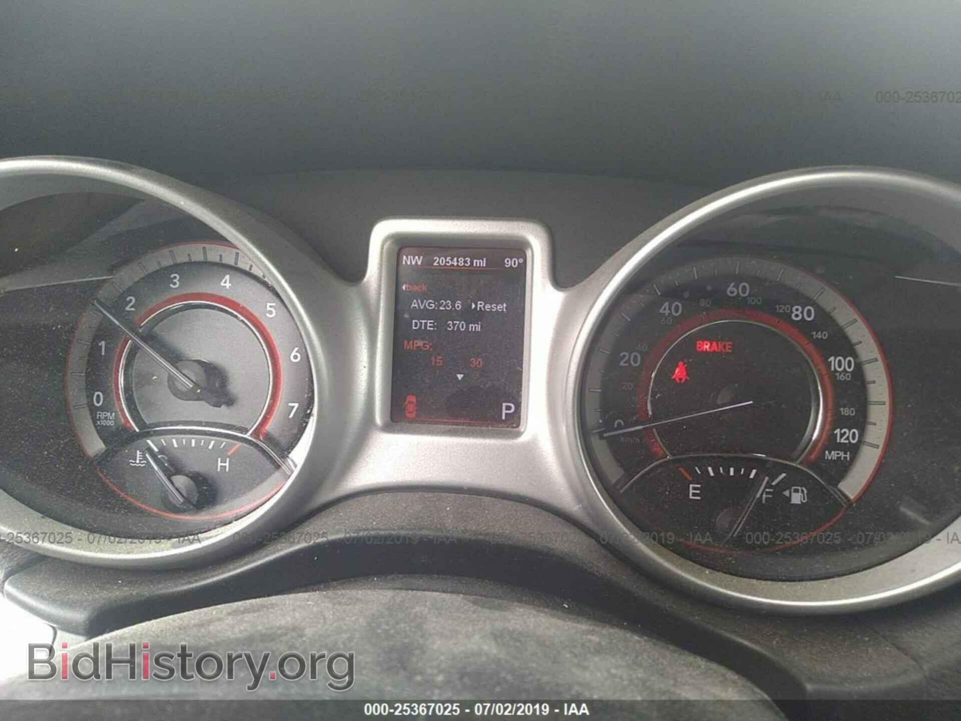 2012 DODGE JOURNEY - VIN: 3C4PDCAB6CT184257 - Фото 7