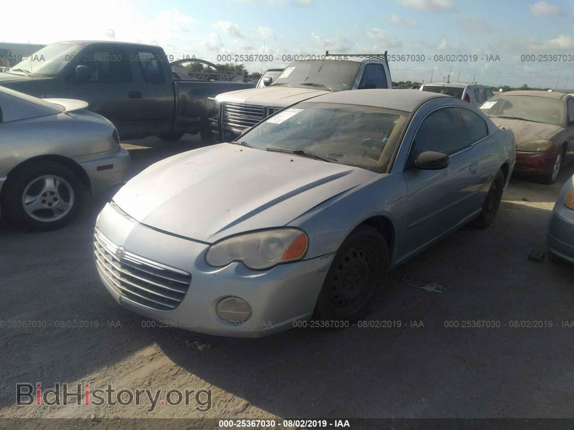 2004 CHRYSLER SEBRING - VIN: 4C3AG42G94E071842 - Photo 2