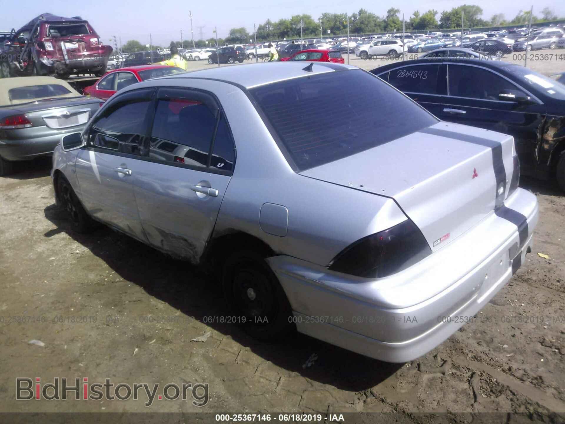 2002 MITSUBISHI LANCER - VIN: JA3AJ86E52U058215 - Фото 3