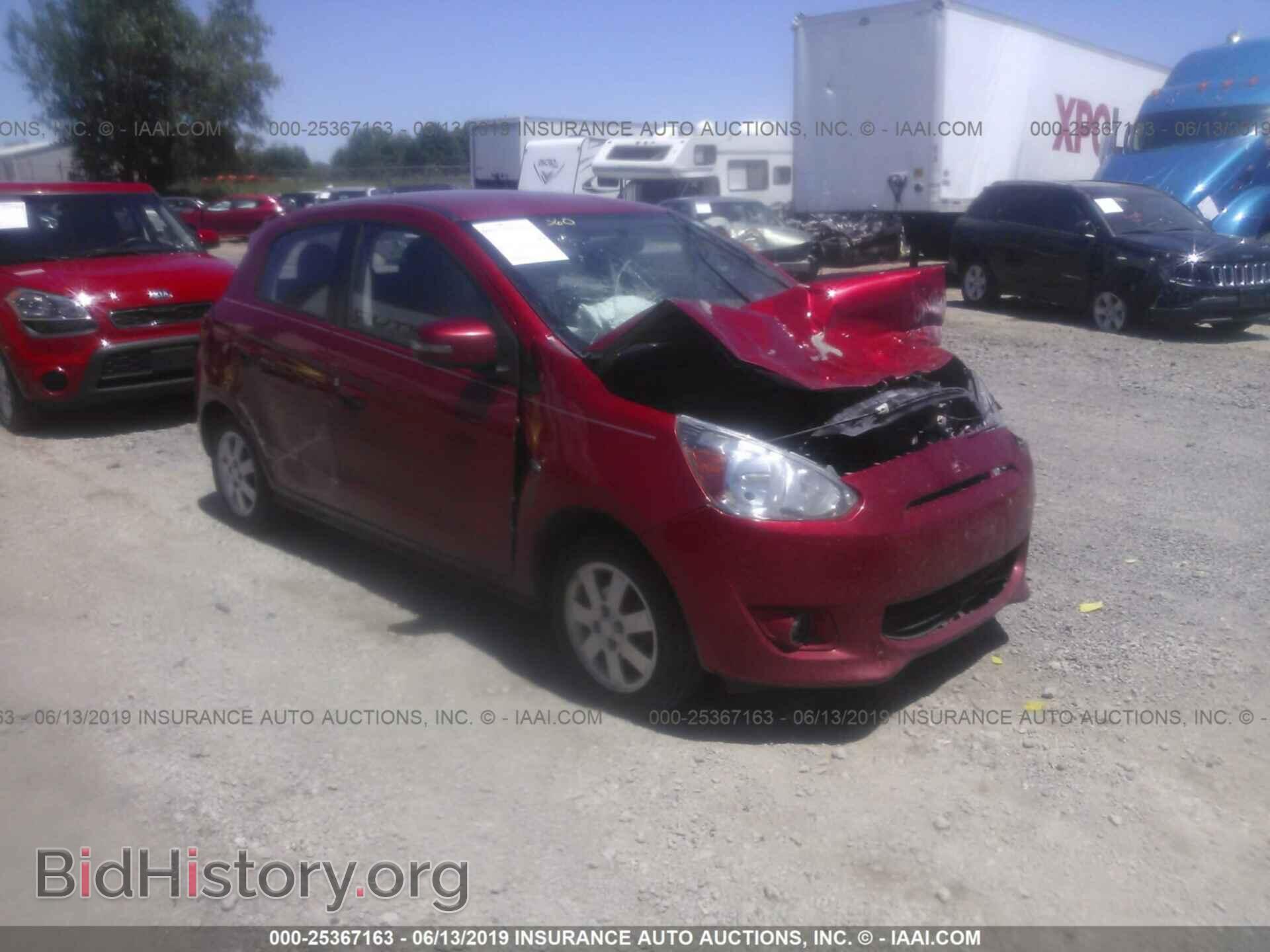 Фотография ML32A4HJ0FH042076 - MITSUBISHI MIRAGE 2015