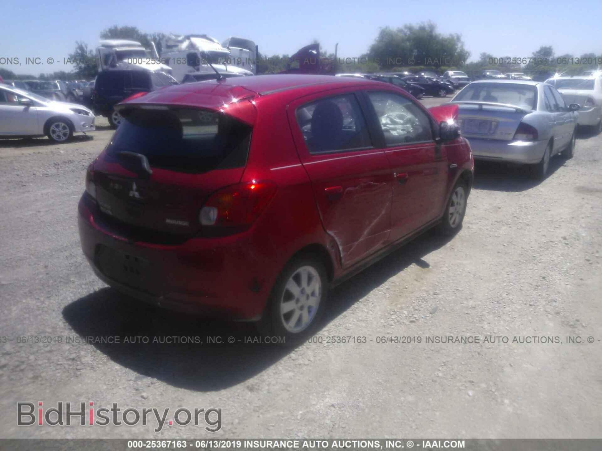 2015 MITSUBISHI MIRAGE - VIN: ML32A4HJ0FH042076 - Фото 4