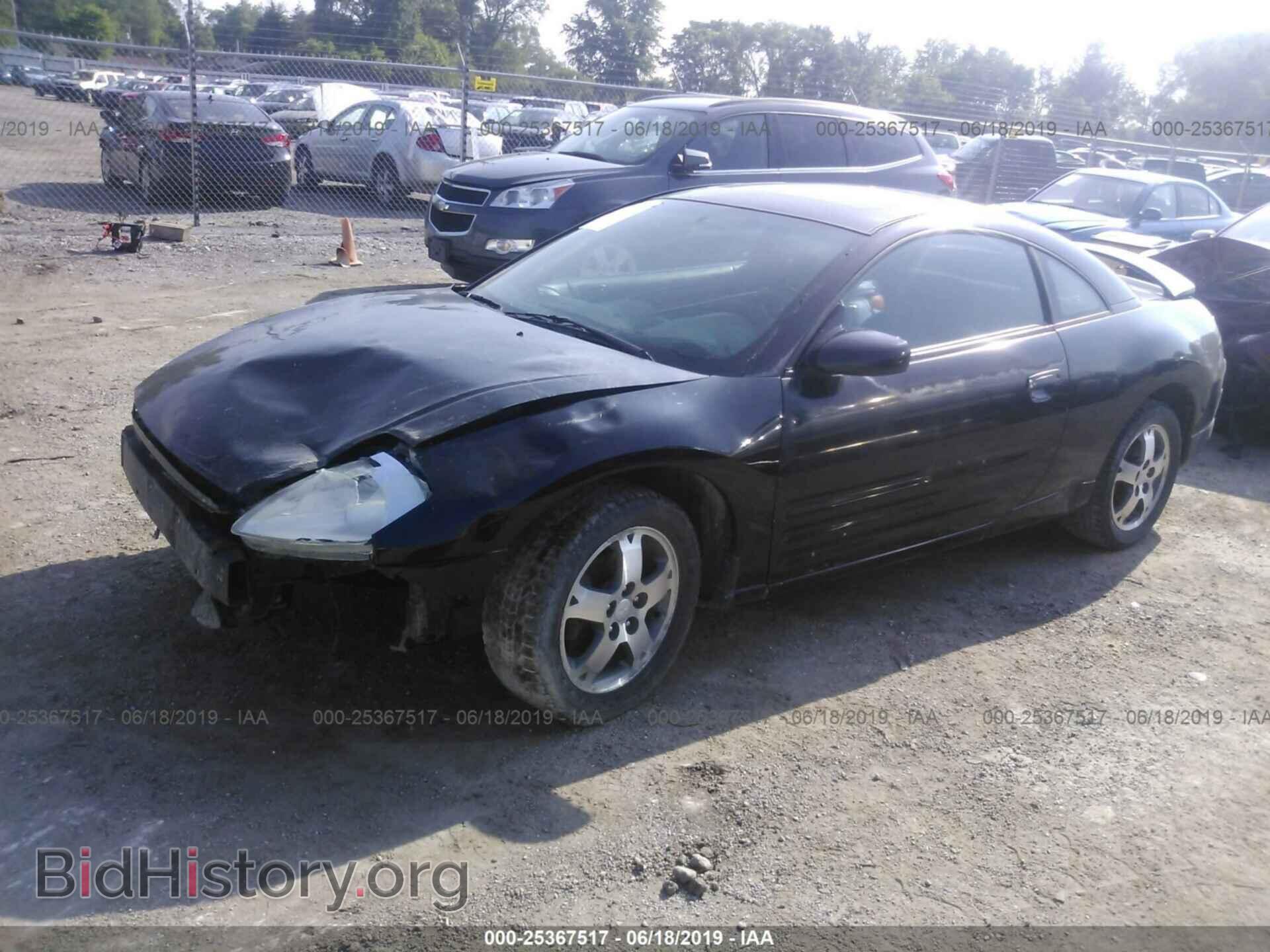 2003 MITSUBISHI ECLIPSE - VIN: 4A3AC44G93E028796 - Фото 2