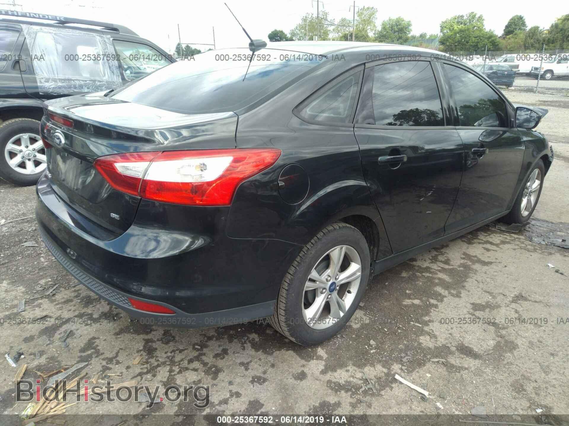 2013 FORD FOCUS - VIN: 1FADP3F2XDL206928 - Фото 4