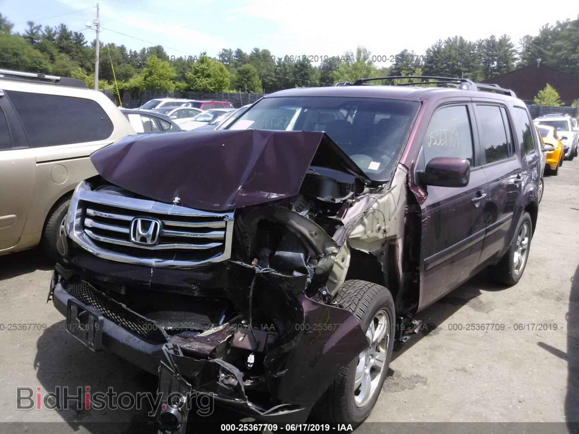 2013 HONDA PILOT - VIN: 5FNYF4H52DB084712 - Photo 2