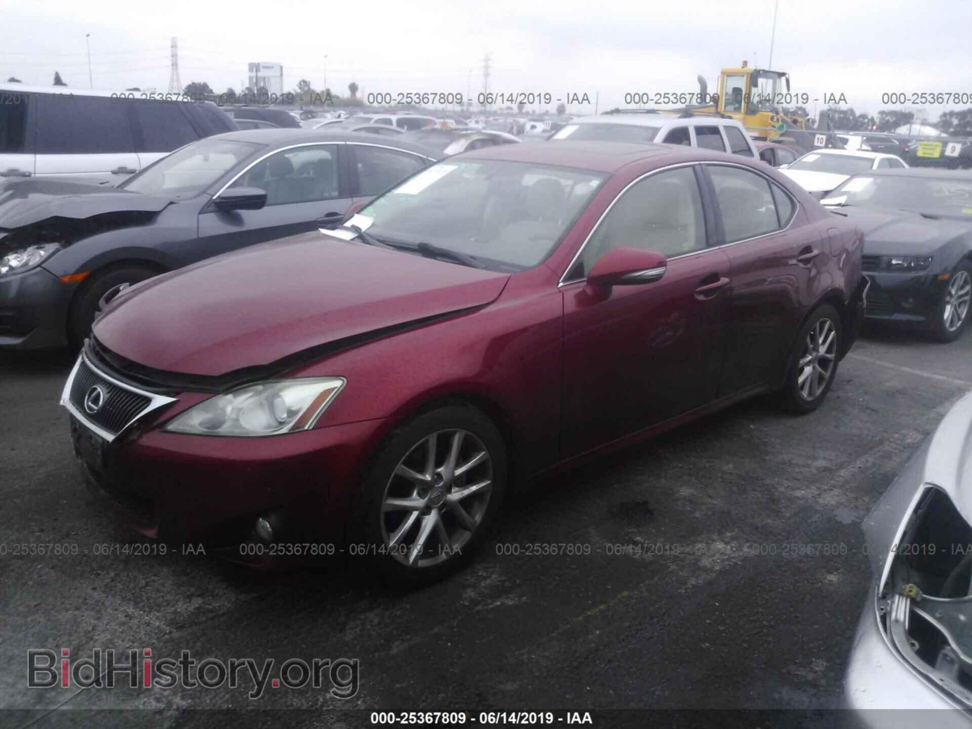 2012 LEXUS IS - VIN: JTHBF5C23C5180078 - Фото 2