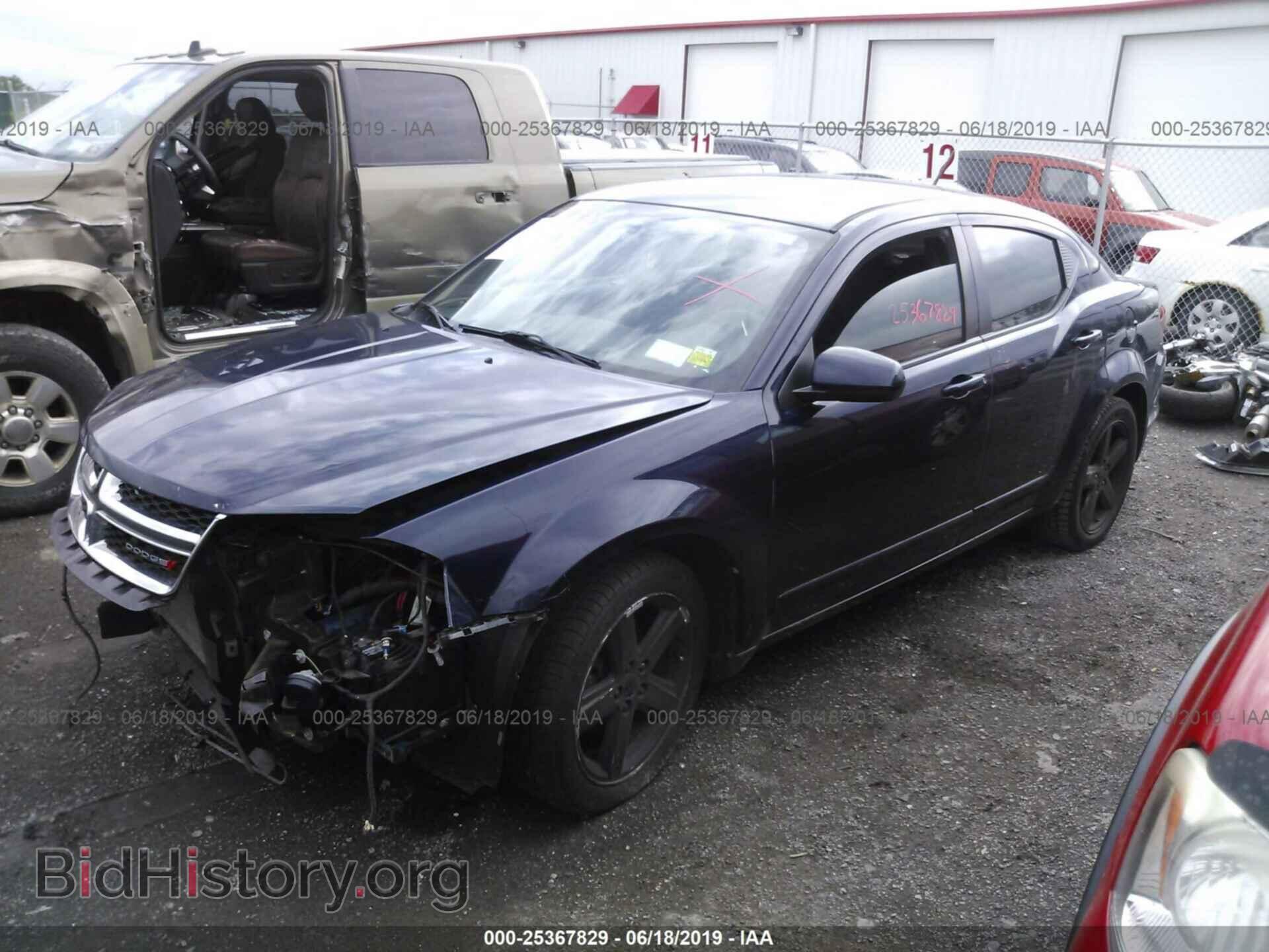 2013 DODGE AVENGER - VIN: 1C3CDZCB9DN709459 - Фото 2