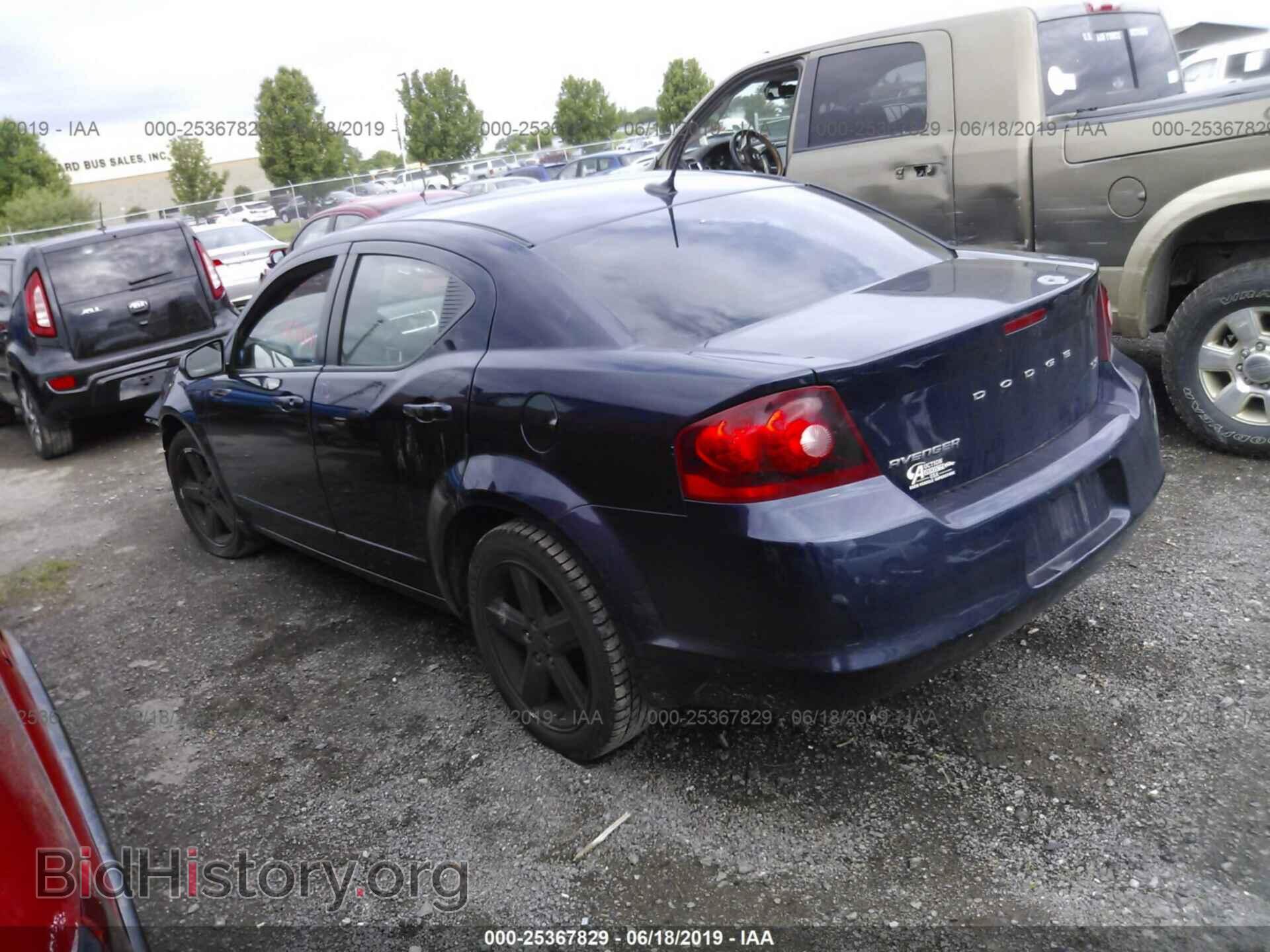 2013 DODGE AVENGER - VIN: 1C3CDZCB9DN709459 - Фото 3