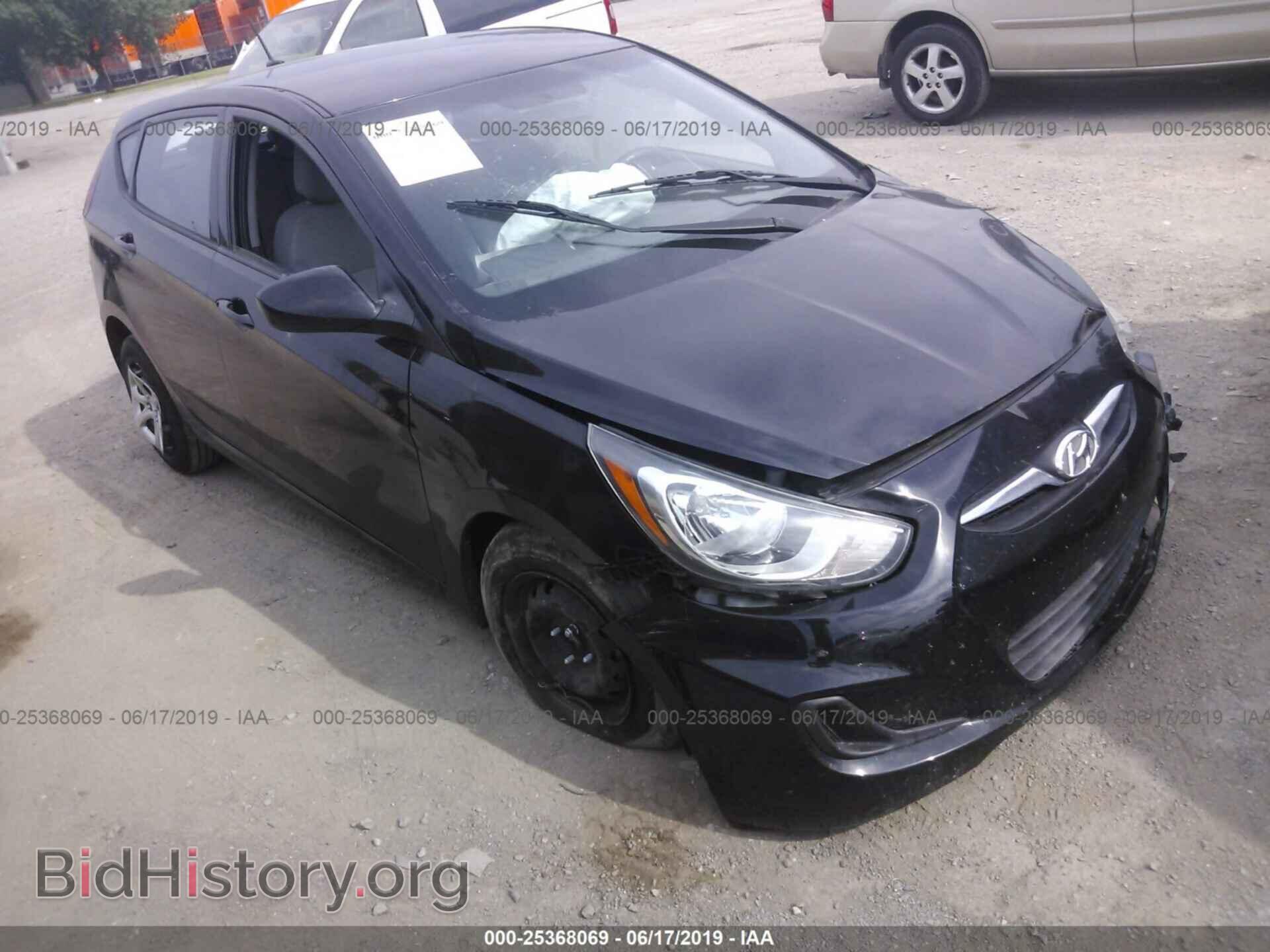 Фотография KMHCT5AEXDU136111 - HYUNDAI ACCENT 2013