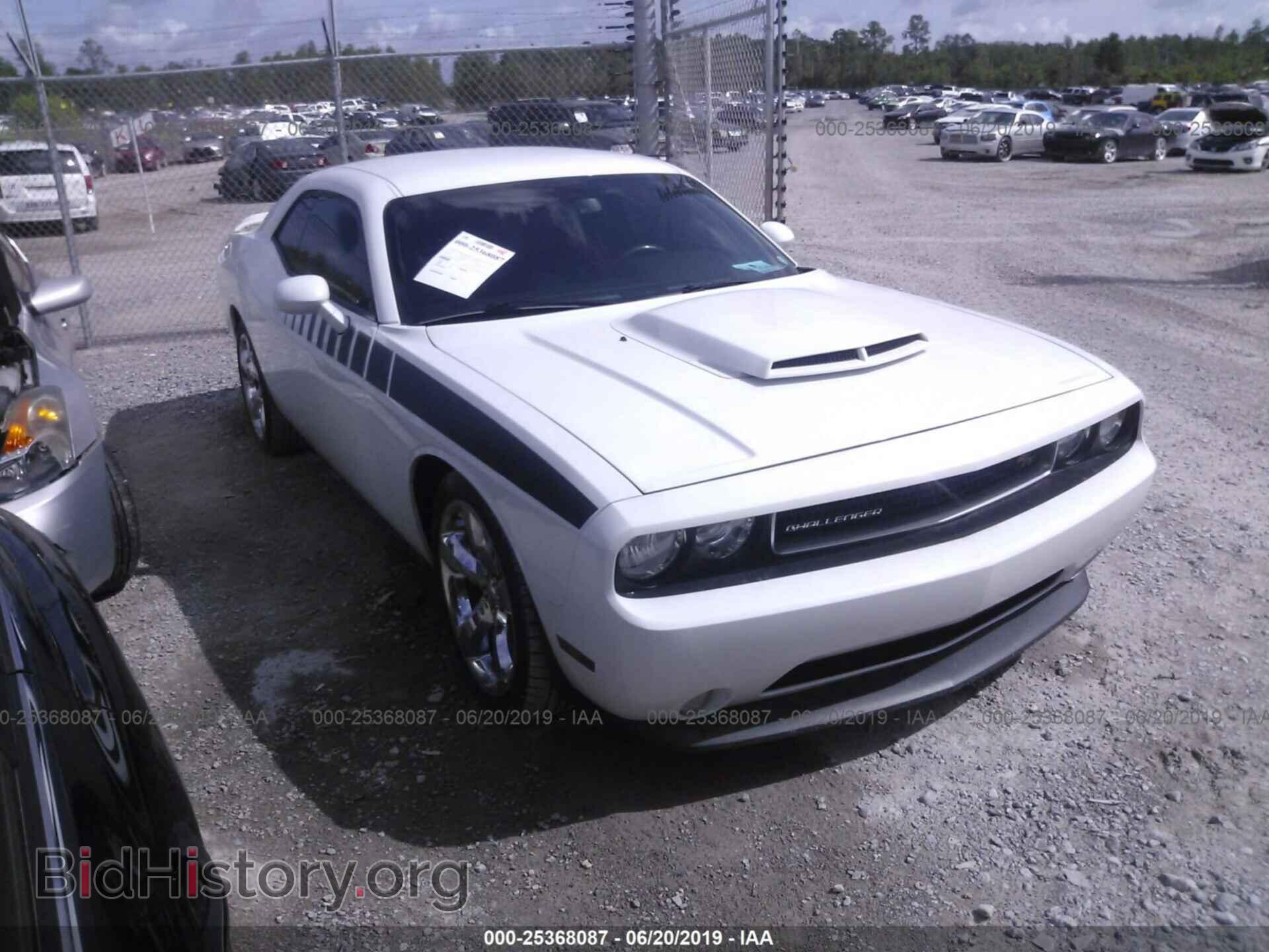 Photo 2C3CDYBT1CH170170 - DODGE CHALLENGER 2012