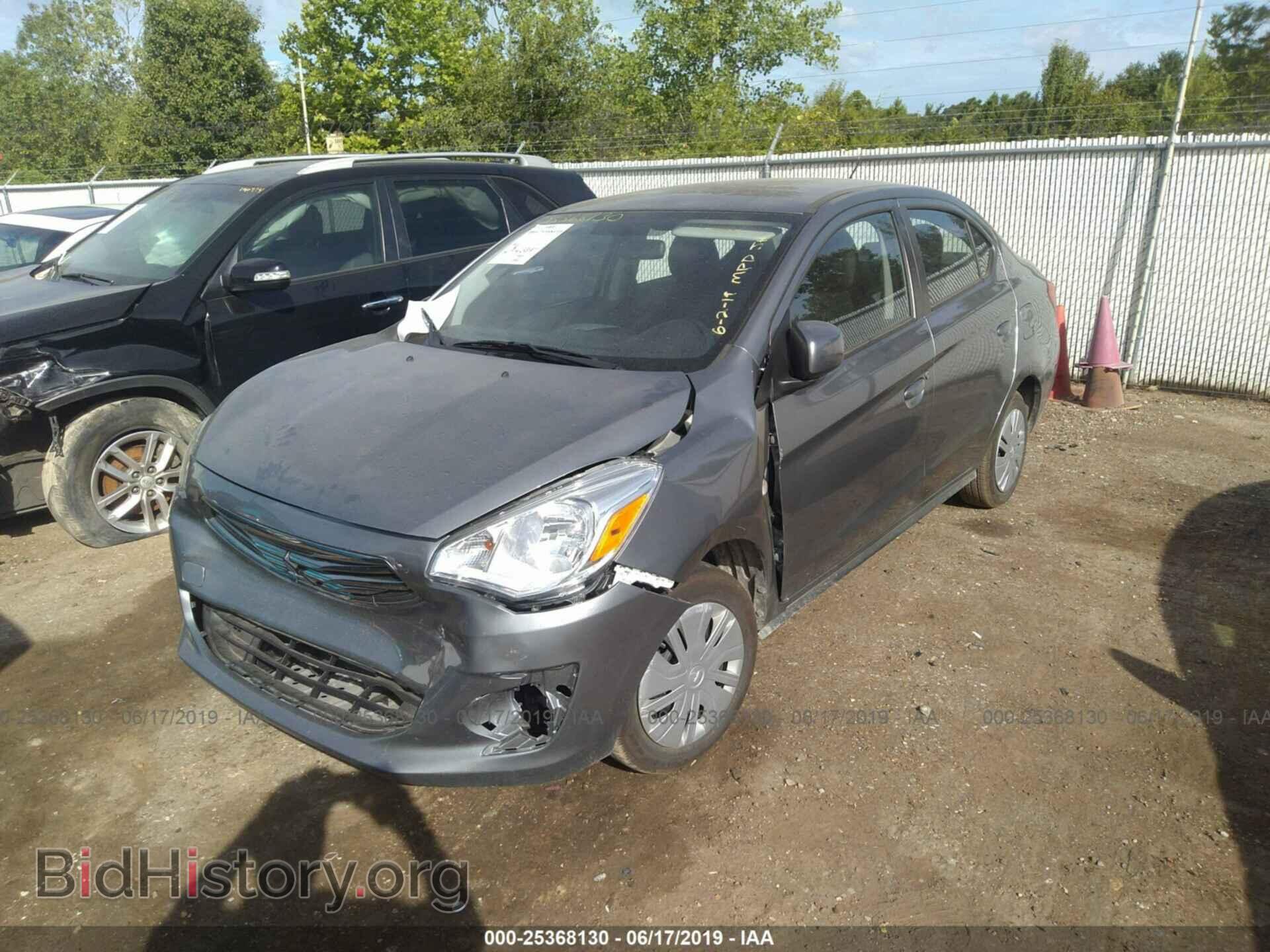 2019 MITSUBISHI MIRAGE - VIN: ML32F3FJ3KHF05386 - Фото 2