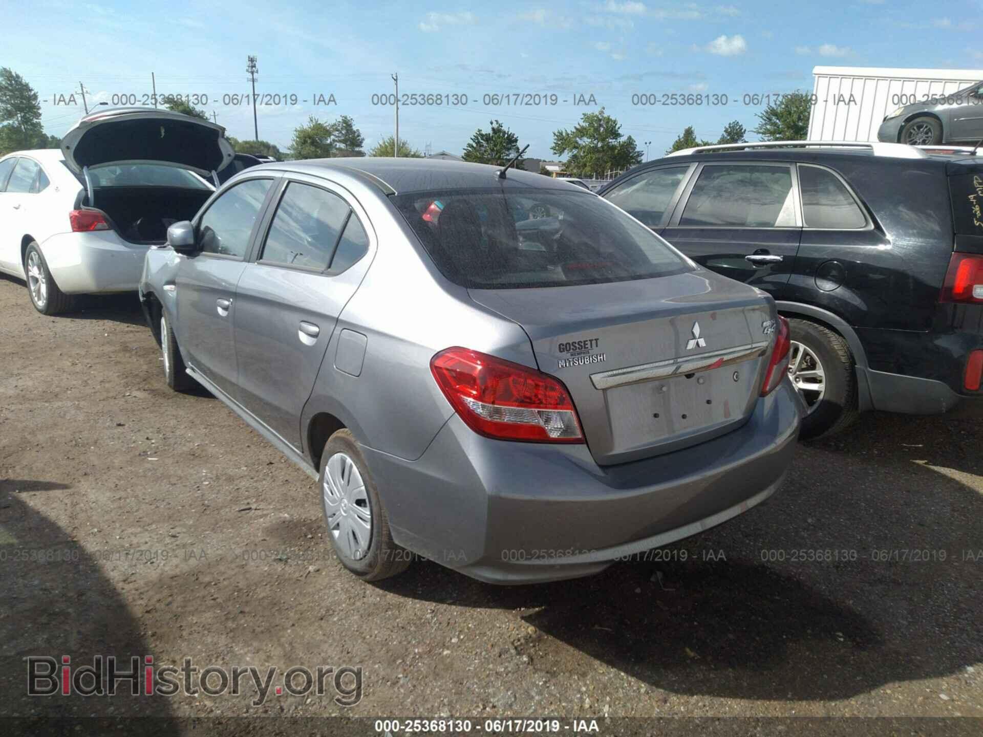 2019 MITSUBISHI MIRAGE - VIN: ML32F3FJ3KHF05386 - Фото 3